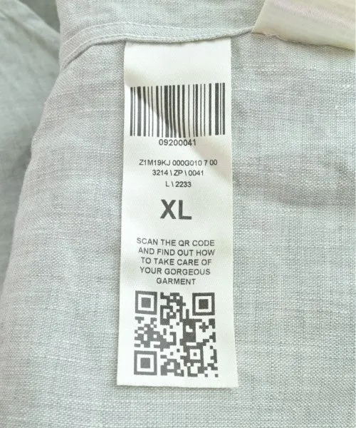 120% Leinen Casual Hemden