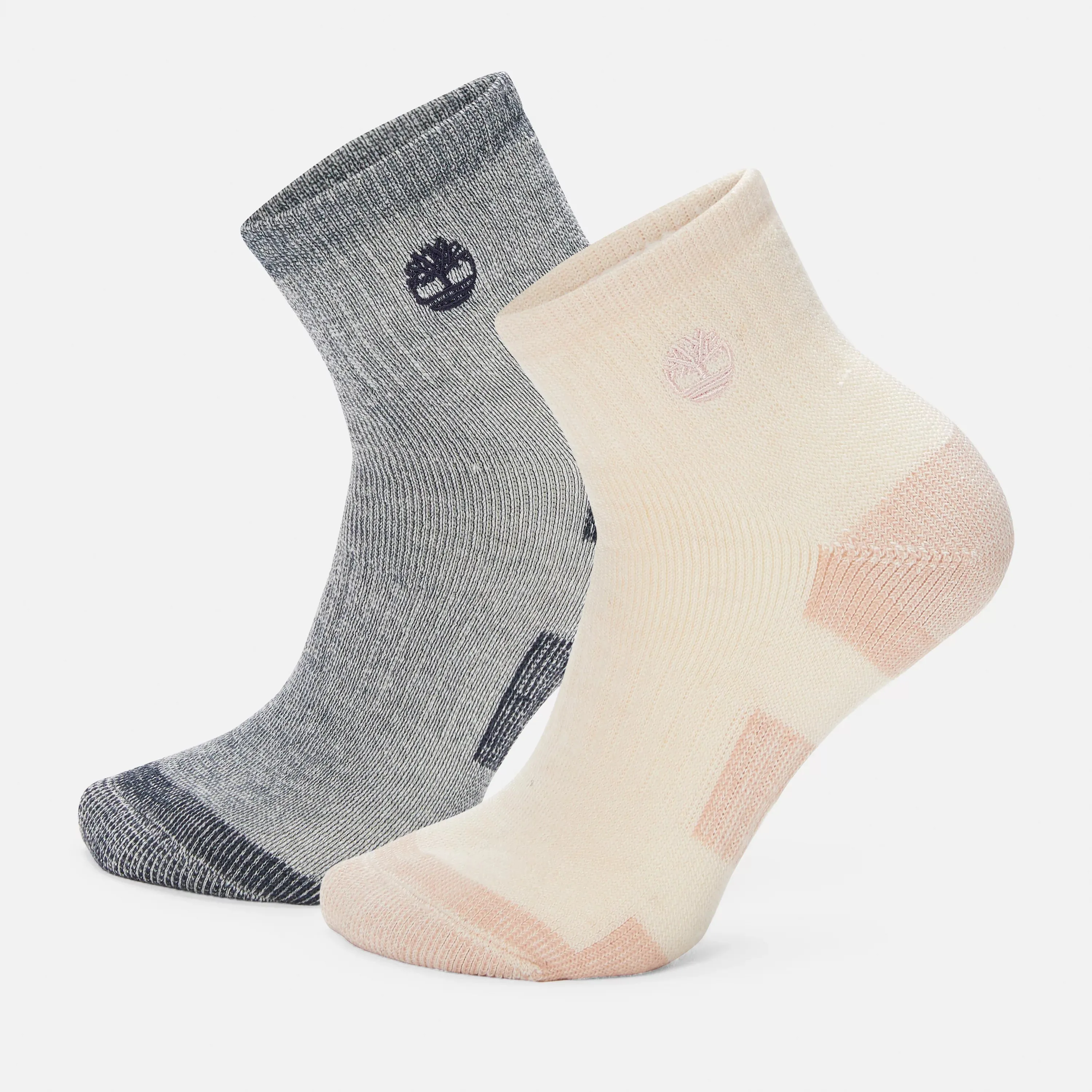 2er-Pack lässige Quarter-Socken