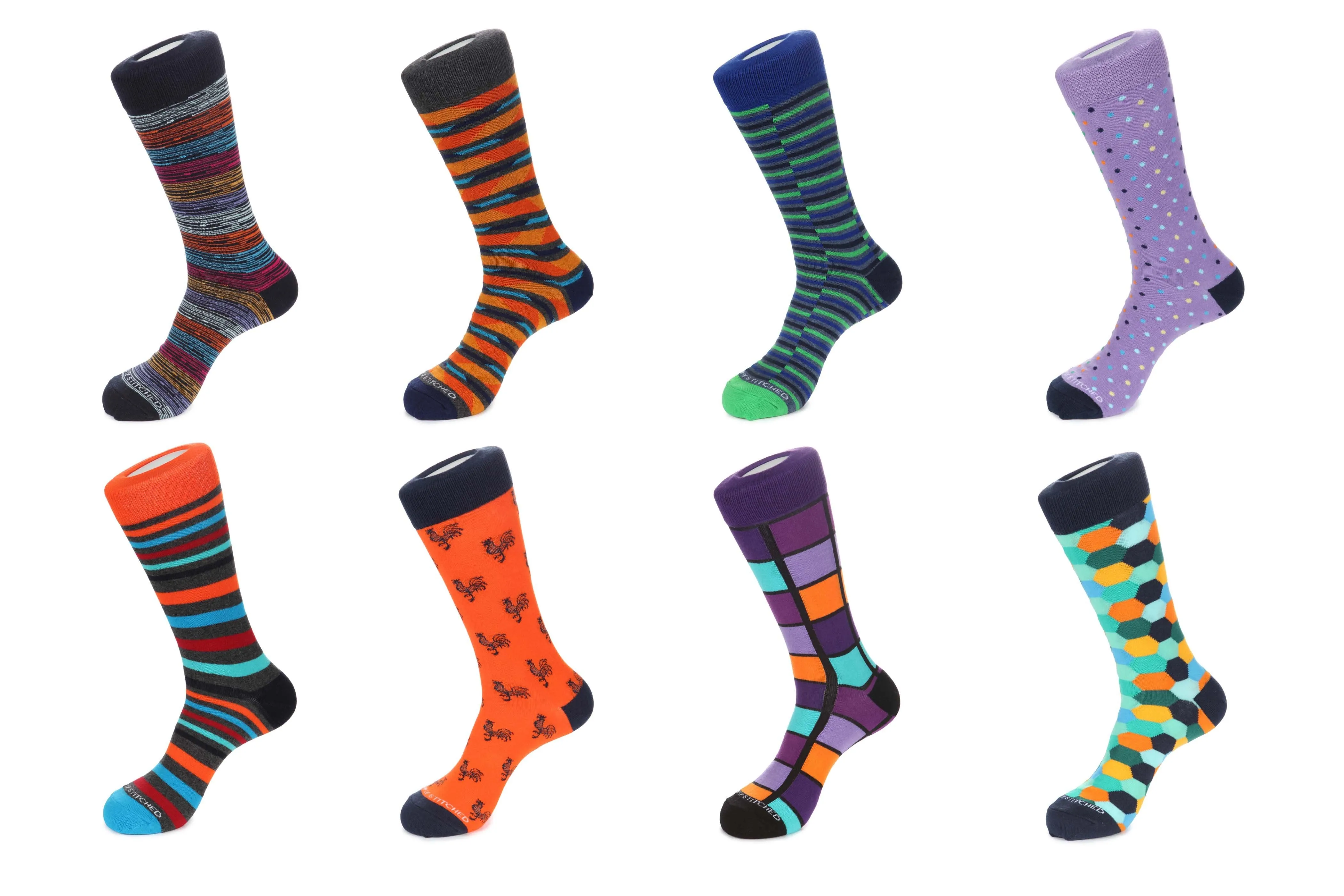 8er-Pack Socken Set