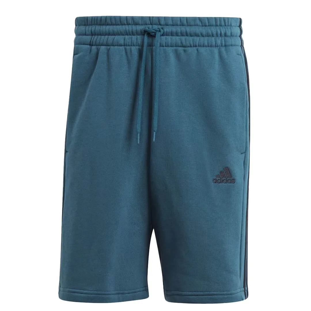 adidas - Essentials Fleece 3-Streifen Shorts für Herren (IJ8930)