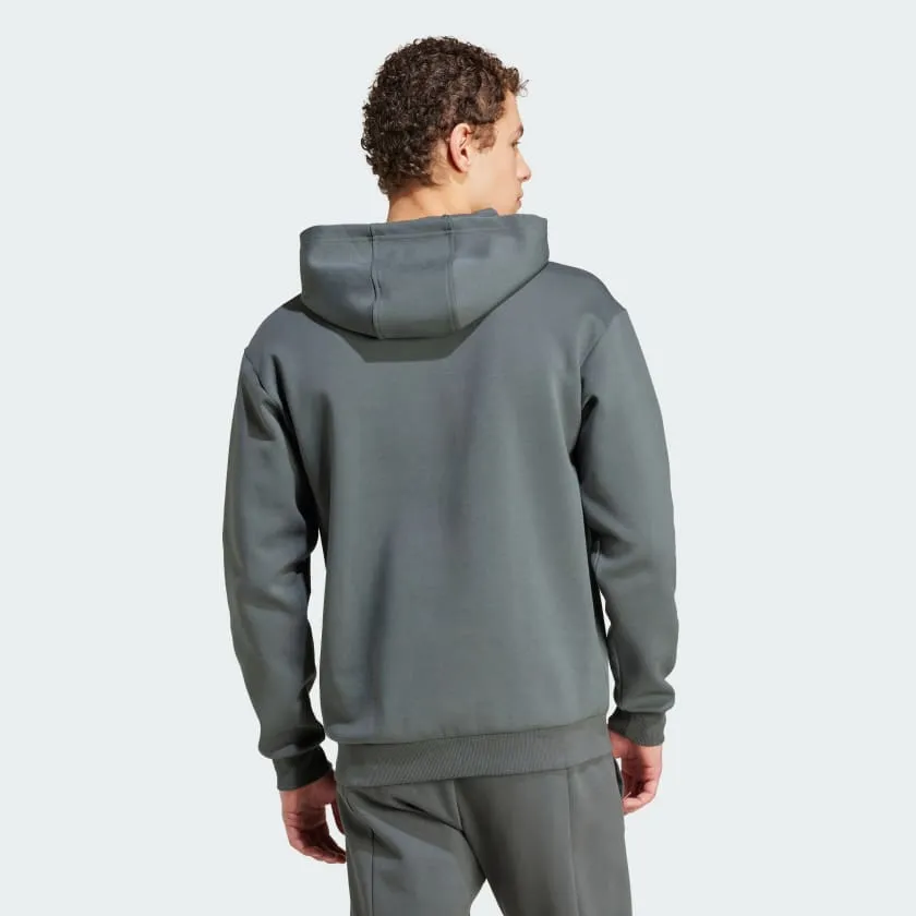 ADIDAS MÄNNER FUTURE ICONS BADGE OF SPORT EFEU/WEIß KAPUZENPULLOVER Bekleidung_Herren-Adidas