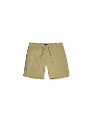 Allister Draw String Logo Shorts Zedergrün