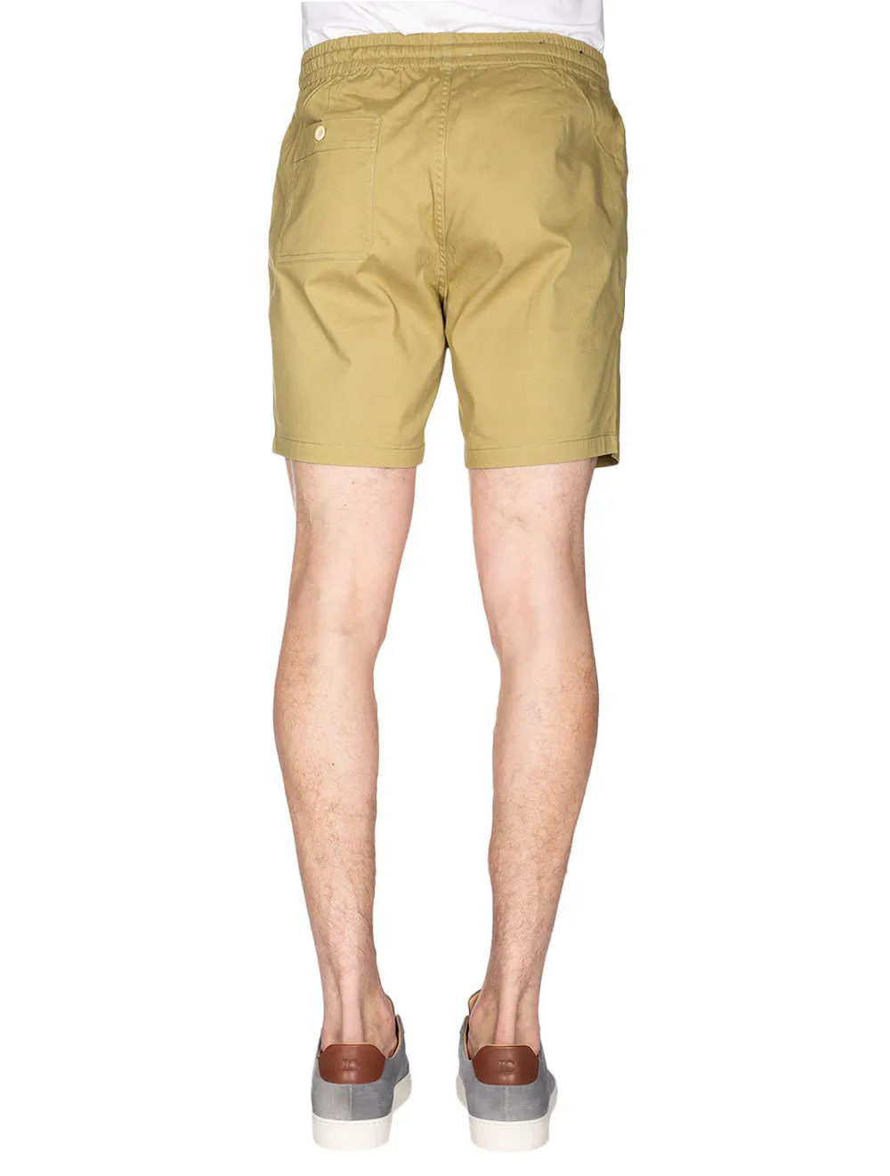 Allister Draw String Logo Shorts Zedergrün
