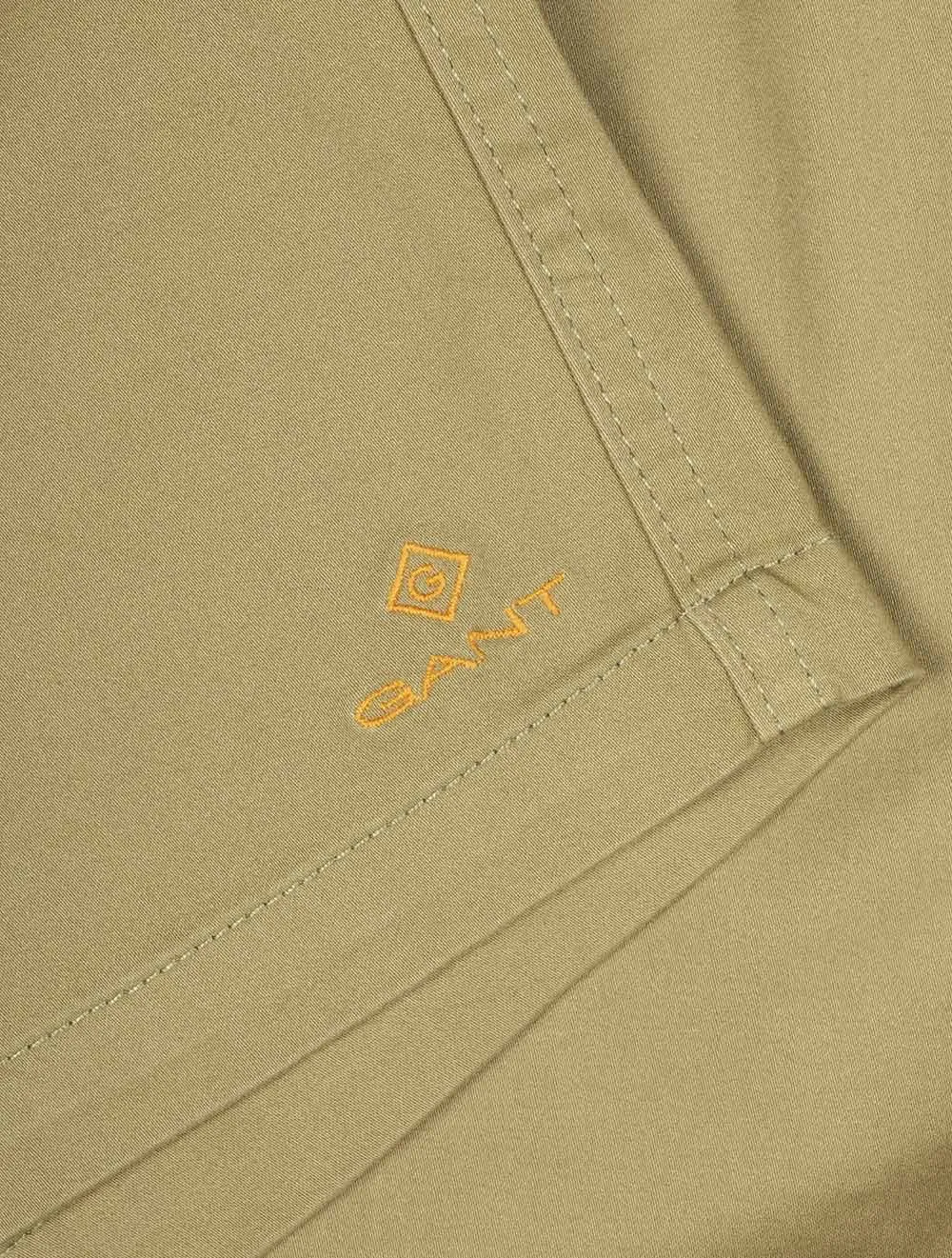 Allister Draw String Logo Shorts Zedergrün