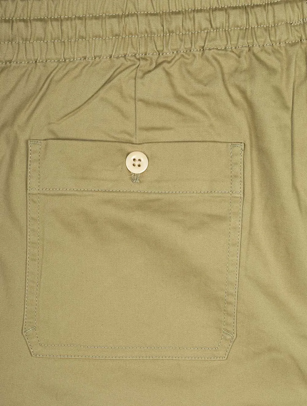 Allister Draw String Logo Shorts Zedergrün