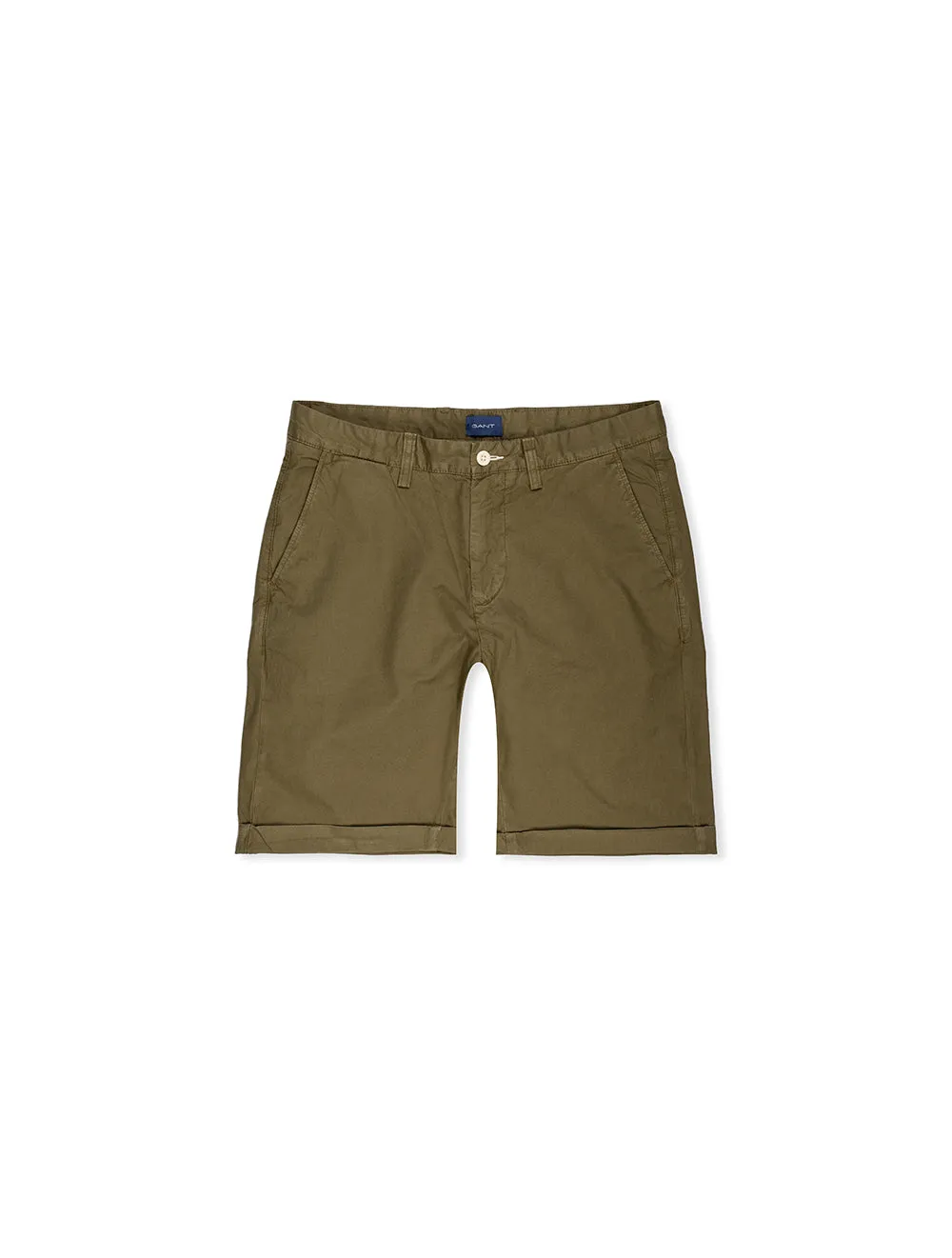 Allister Regular Fit Sonnenverblasste Shorts Racing Grün