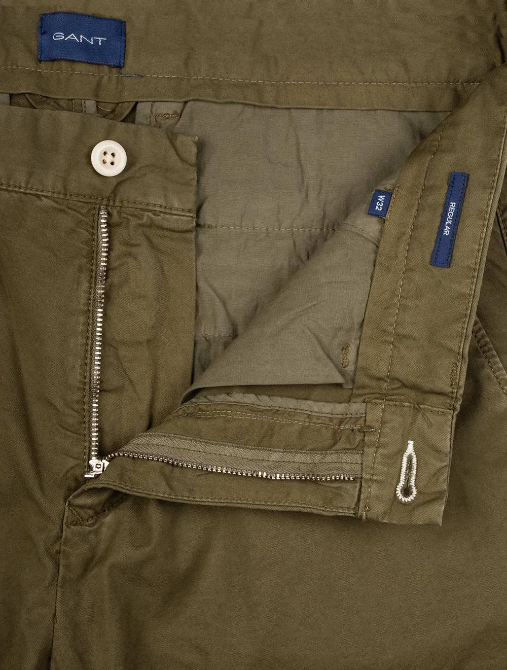 Allister Regular Fit Sonnenverblasste Shorts Racing Grün