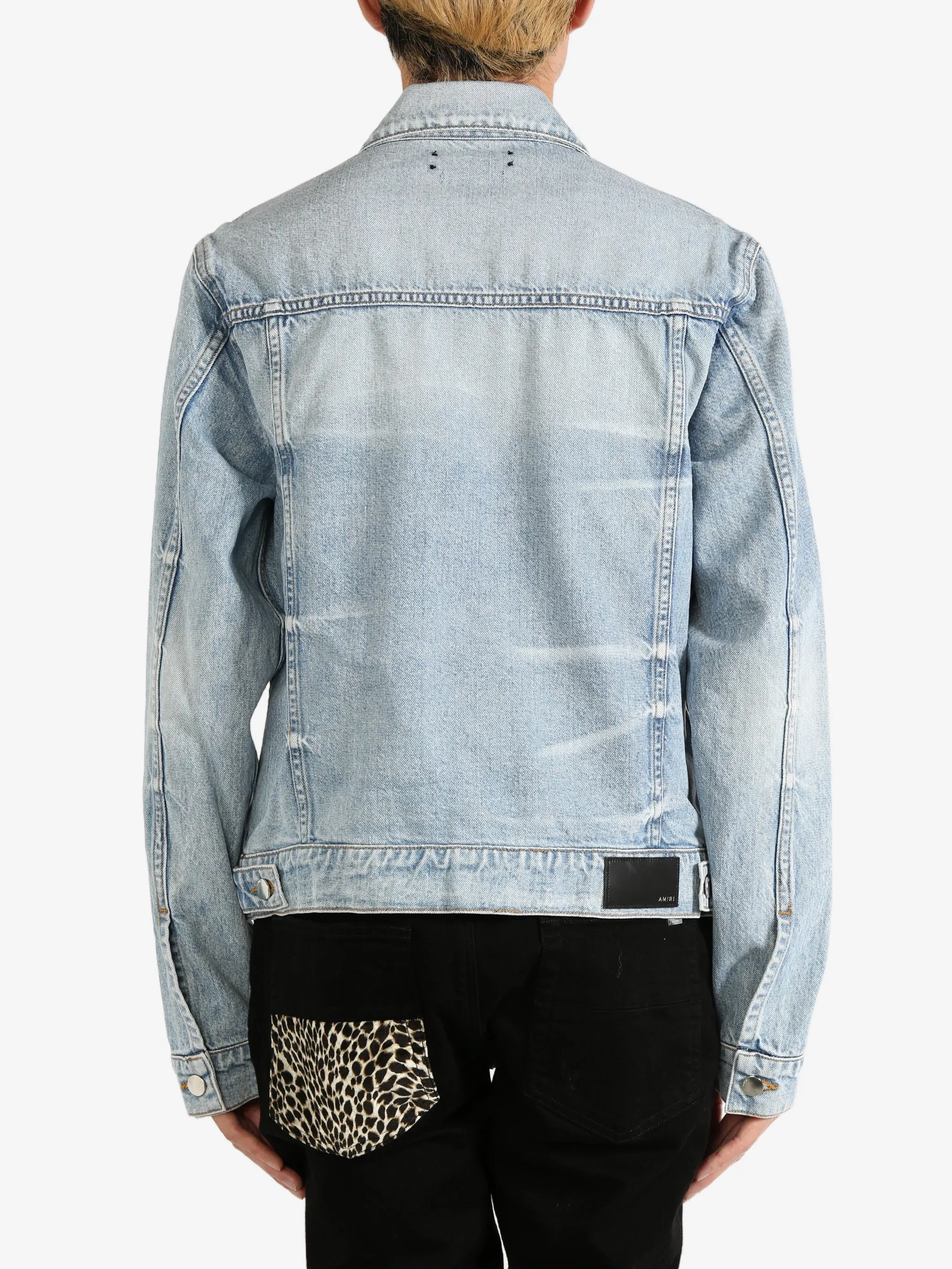 AMIRI - Japanische Selvedge Truckerjacke für Herren Bekleidung_amiri
