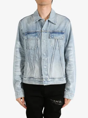 AMIRI - Japanische Selvedge Truckerjacke für Herren Bekleidung_amiri