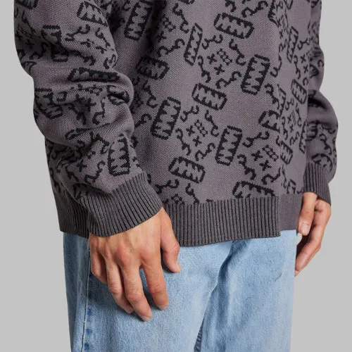 HERBST - JEFE PULLOVER HOLZKOHLE