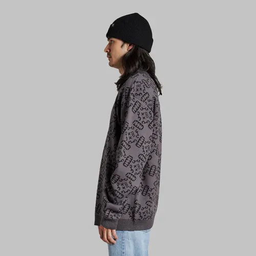 HERBST - JEFE PULLOVER HOLZKOHLE