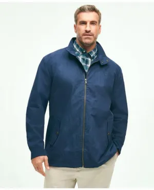 Brooks Brothers Herren Baumwollmischung Harrington Jacke Marineblau Brooks Brothers