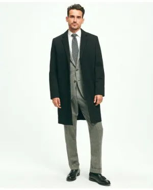 Brooks Brothers Herren Woll Storm System 1818 Town Mantel Schwarz Brooks Brothers