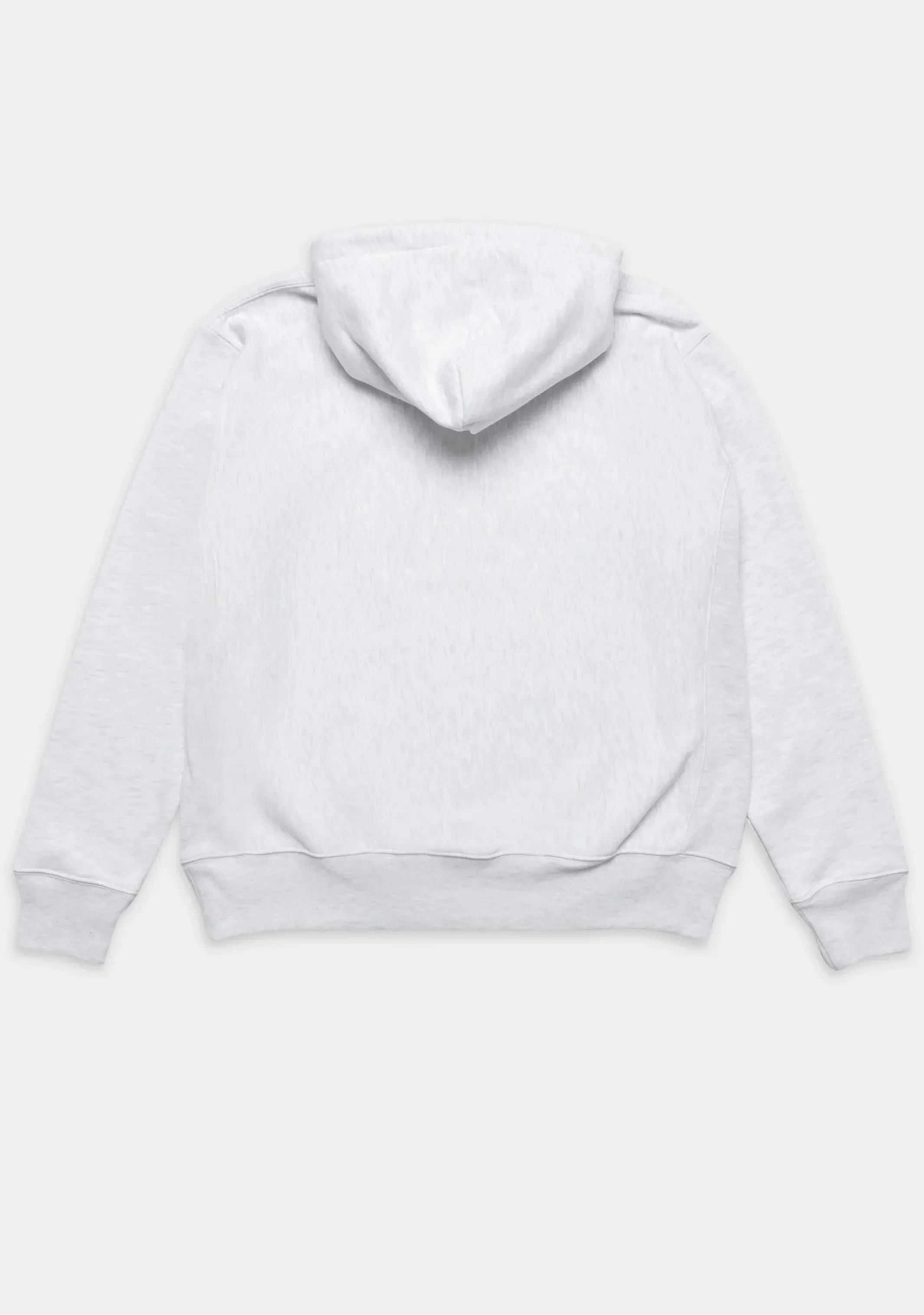 Champion Women's Reverse Weave Kapuzenpullover mit kleinem Logo in Silbergrau