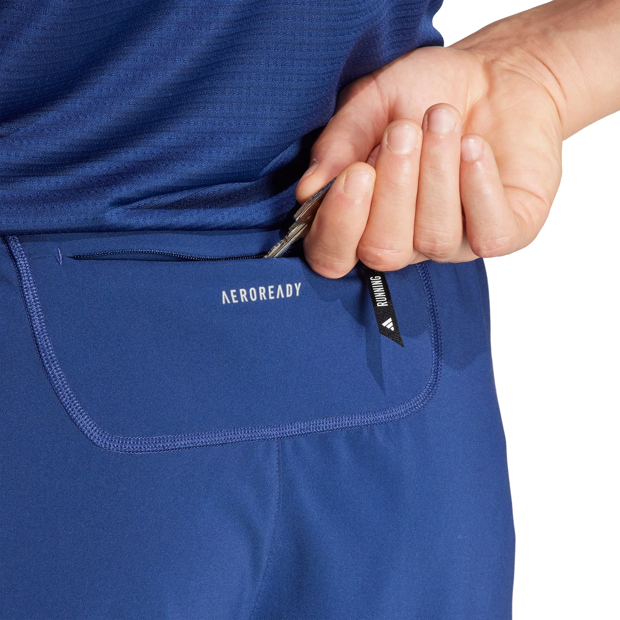 Bekleidung Adidas Herren adidas Own The Run 7 Zoll Herren Laufshorts - Blau