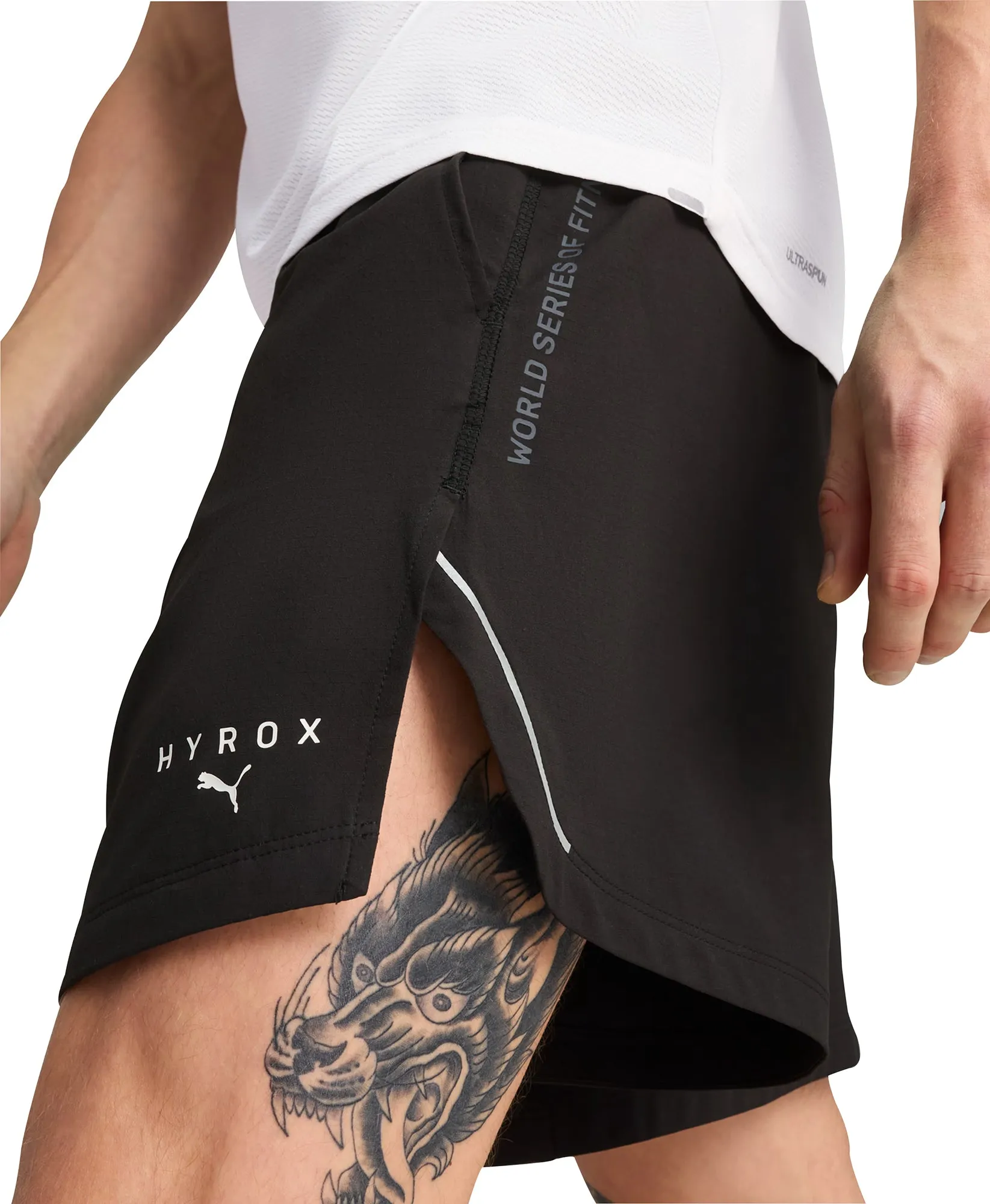 Bekleidung Puma Herren Puma X HYROX Ultraweave 6 Zoll Herren Trainingsshorts - Schwarz