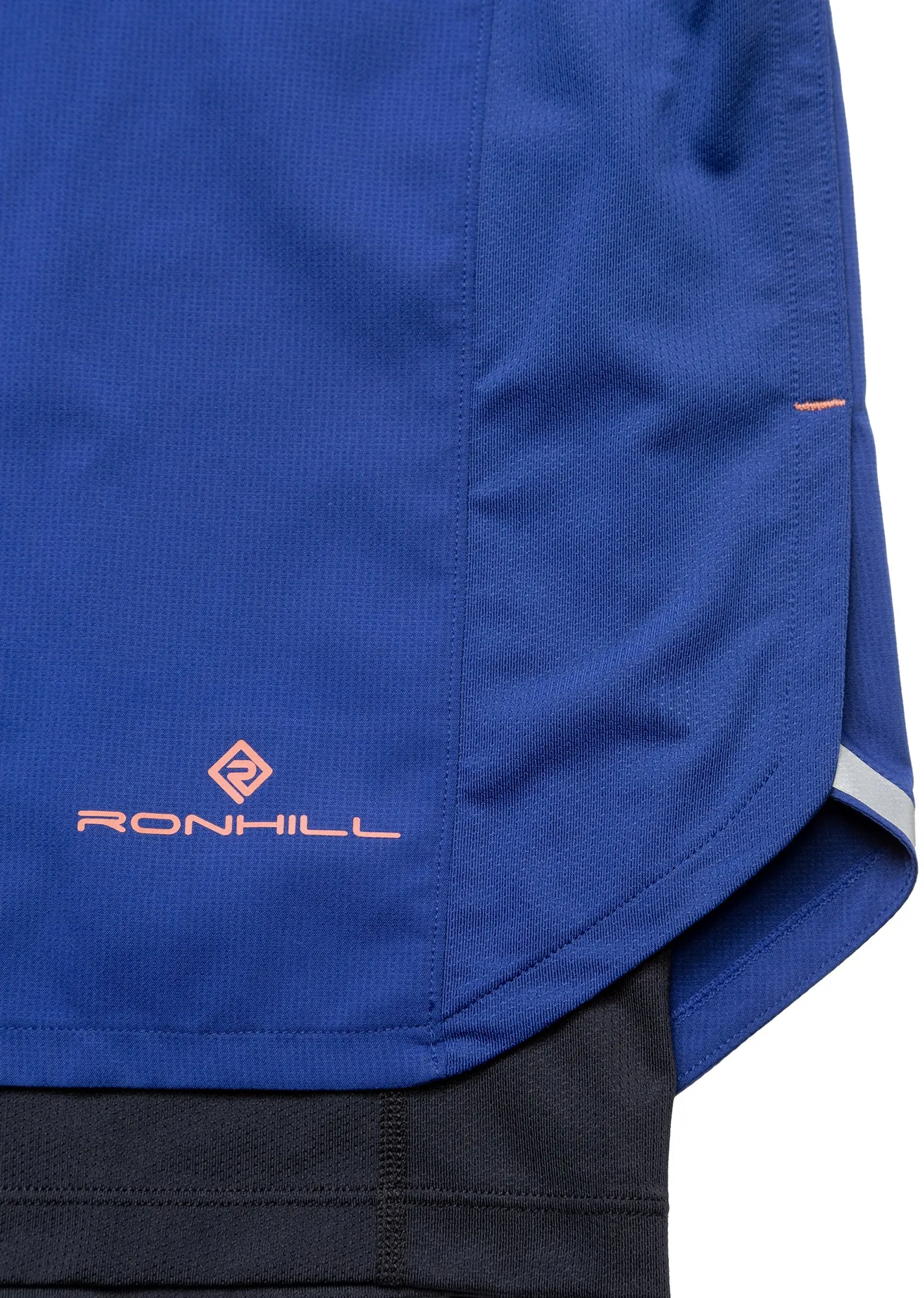 Bekleidung Ronhill Herren Ronhill Tech Twin 2 In 1 Herren Laufshorts - Blau