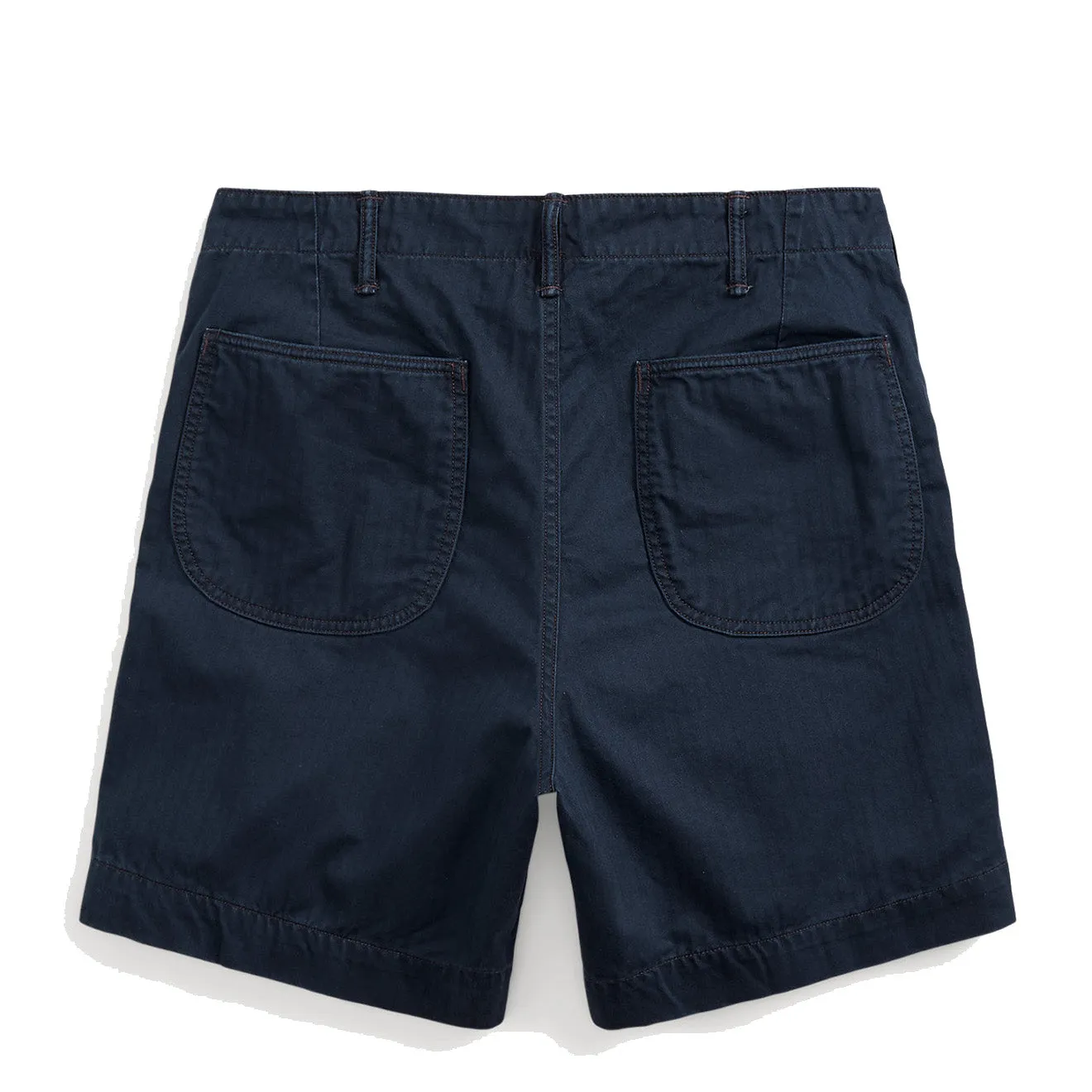 Bekleidung RRL von Ralph Lauren Herren RRL von Ralph Lauren Fischgrattwill Feldkurzhose Marineblau