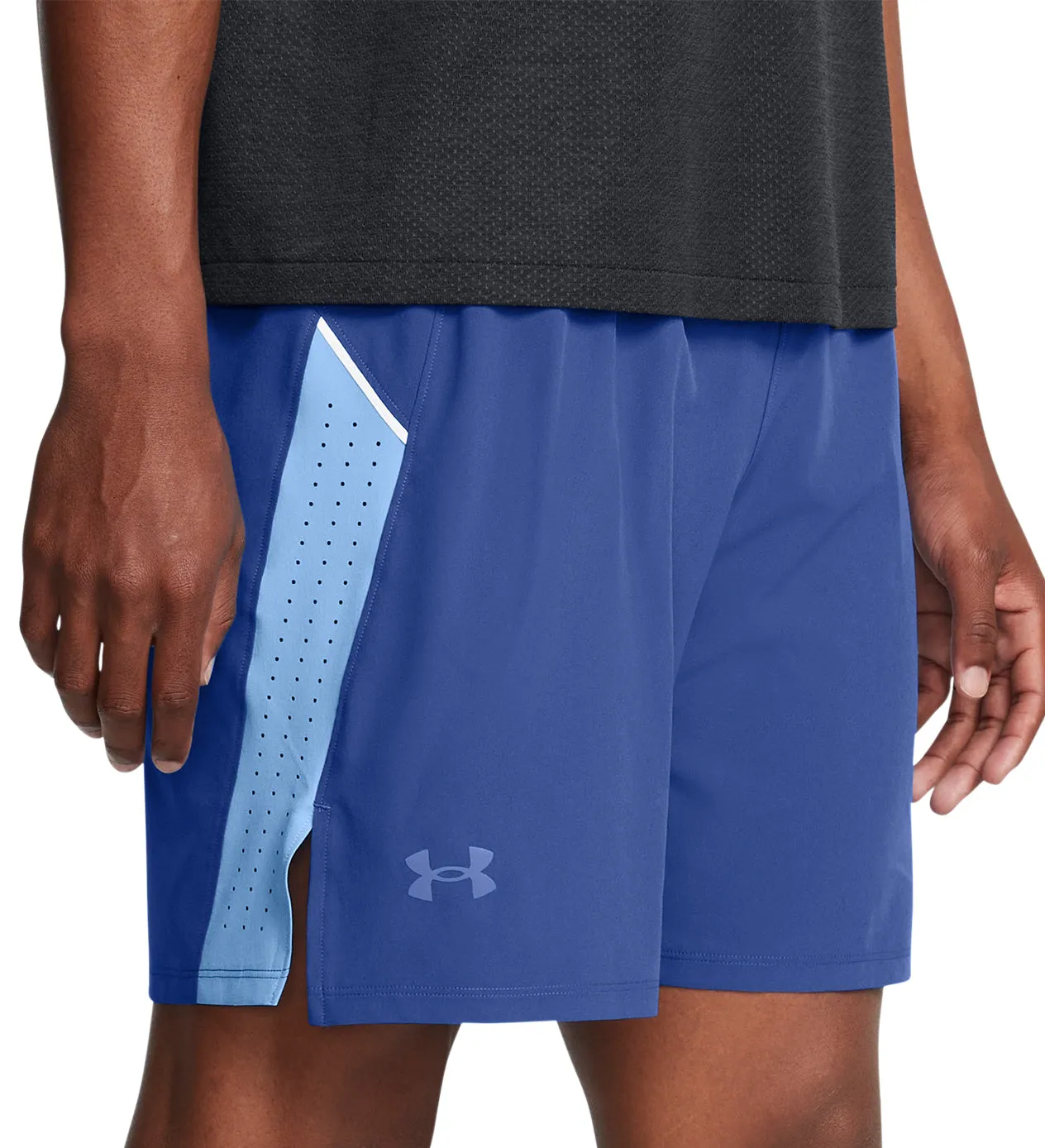 Unterwäsche Under Armour Herren Under Armour Launch Elite 7 Zoll Herren Laufshorts - Blau