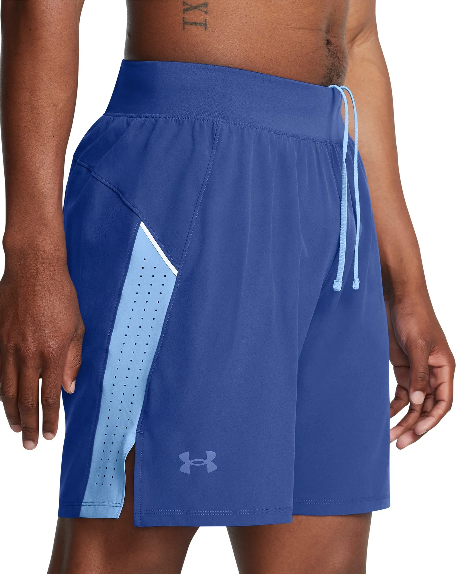 Unterwäsche Under Armour Herren Under Armour Launch Elite 7 Zoll Herren Laufshorts - Blau