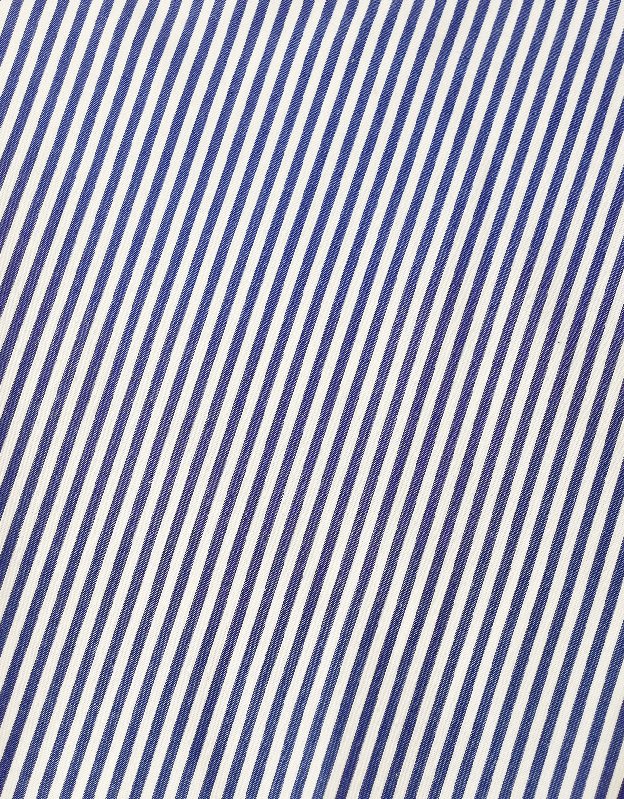 DUNKELBLAUES BENGAL-GESTREIFTES BREITWAREN-HEMD