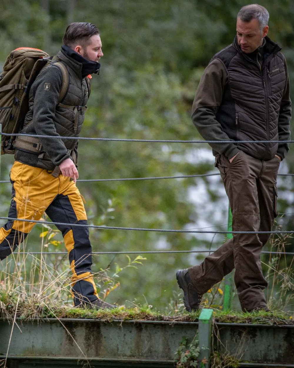 Deerhunter Moor Steppjacke mit Strickärmeln Deerhunter