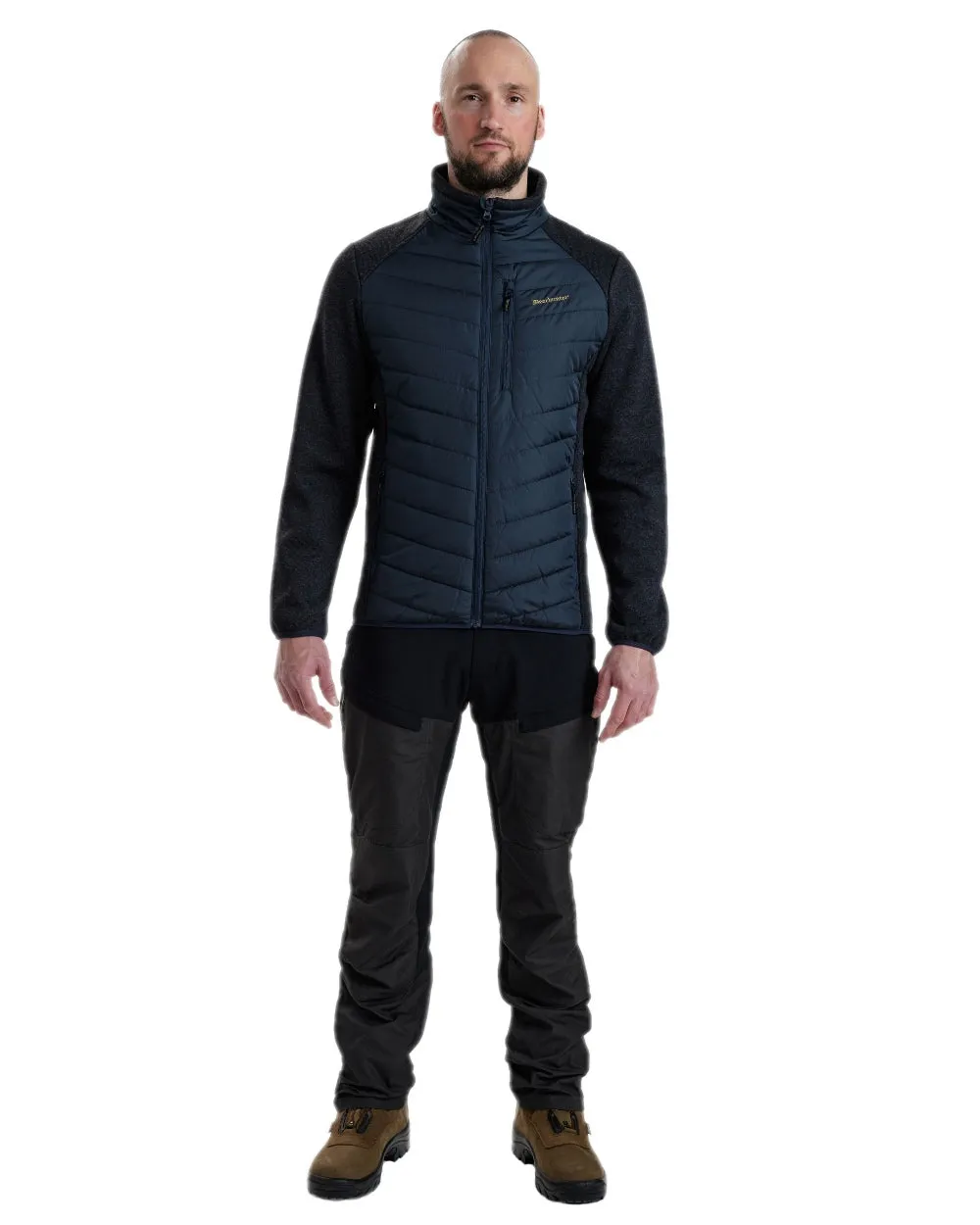 Deerhunter Moor Steppjacke mit Strickärmeln Deerhunter