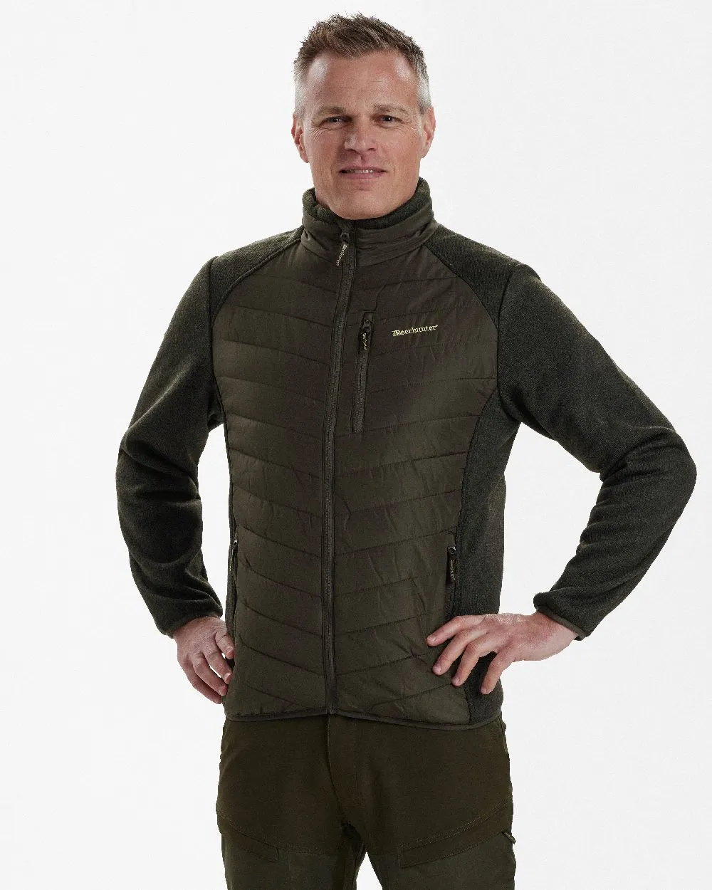 Deerhunter Moor Steppjacke mit Strickärmeln Deerhunter