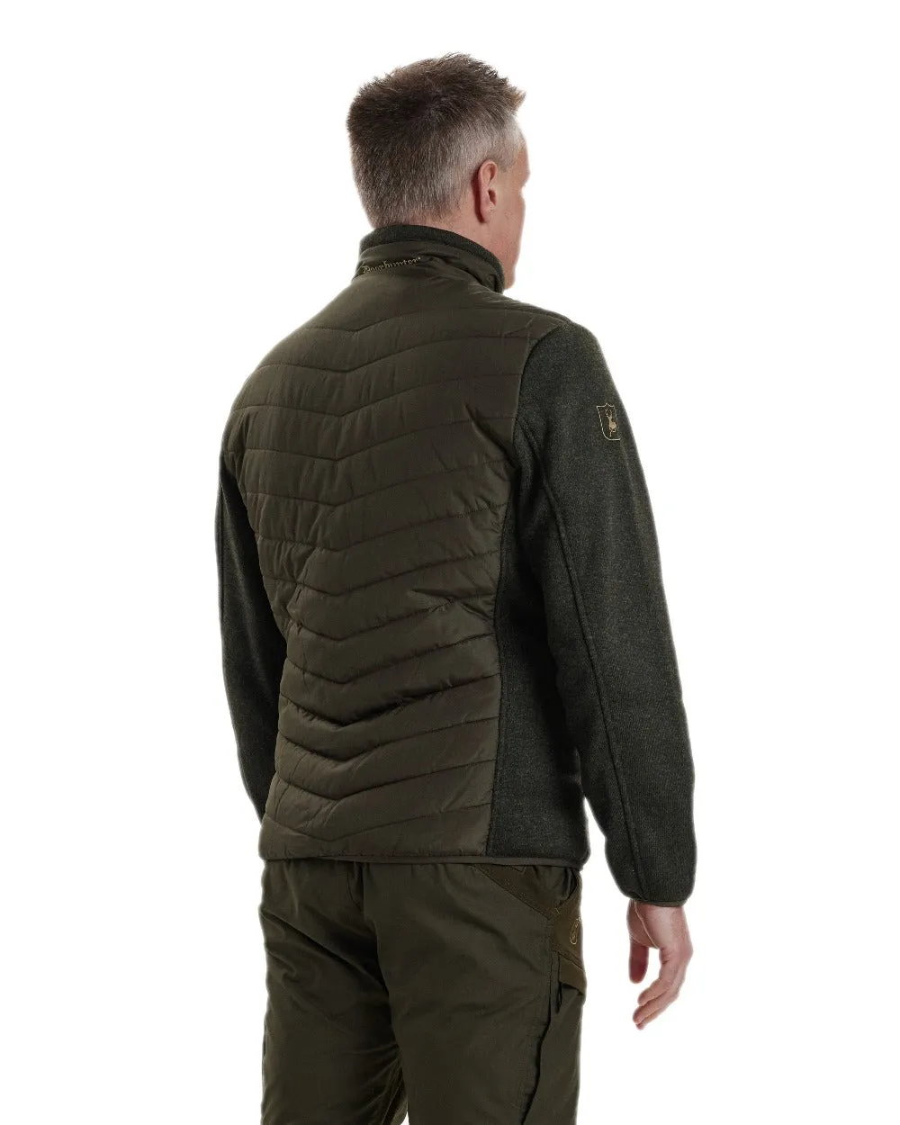 Deerhunter Moor Steppjacke mit Strickärmeln Deerhunter