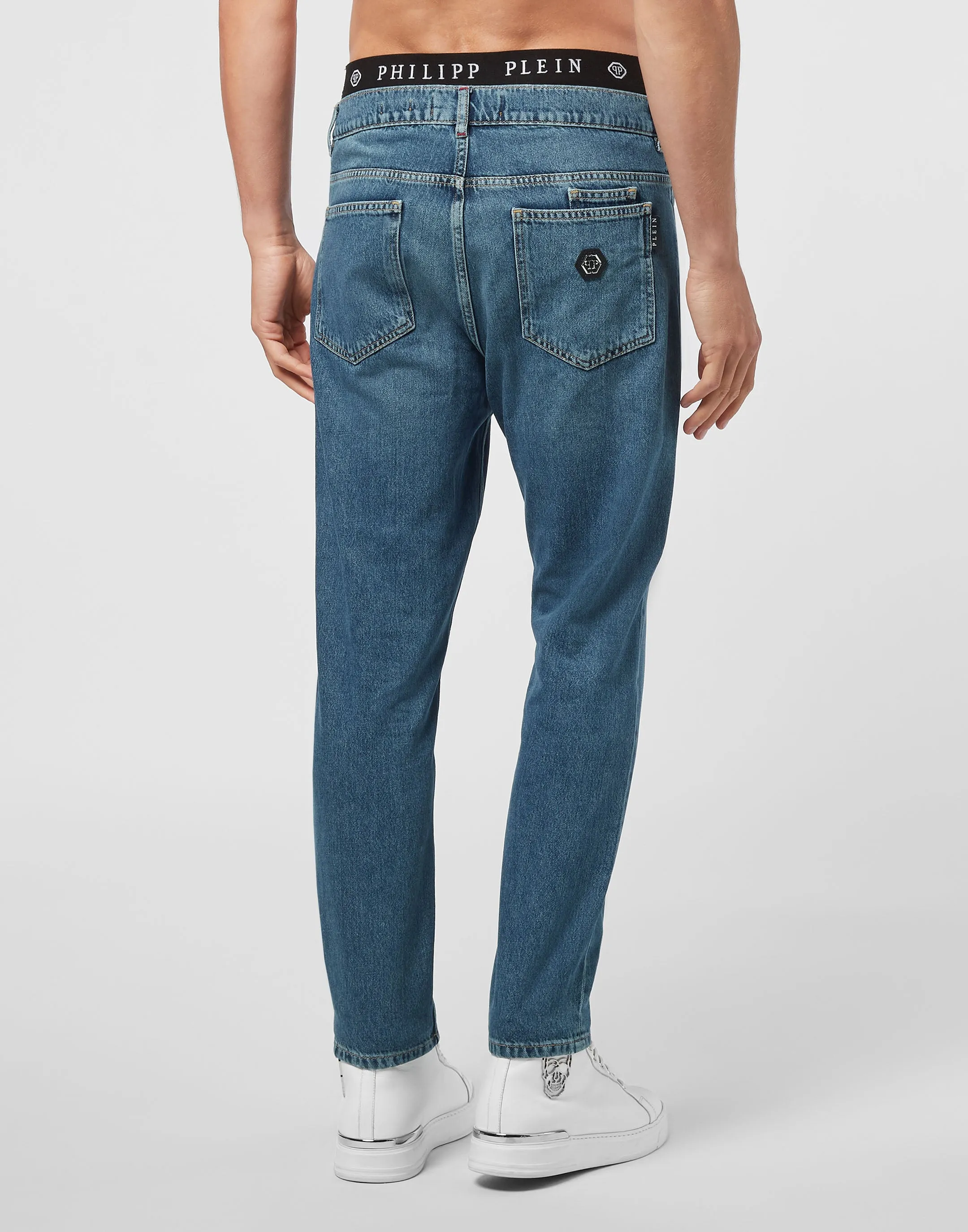Denim-Hose Carrot Fit Iconic Plein