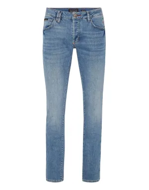 Denim-Hose Super Straight Cut Iconic Plein