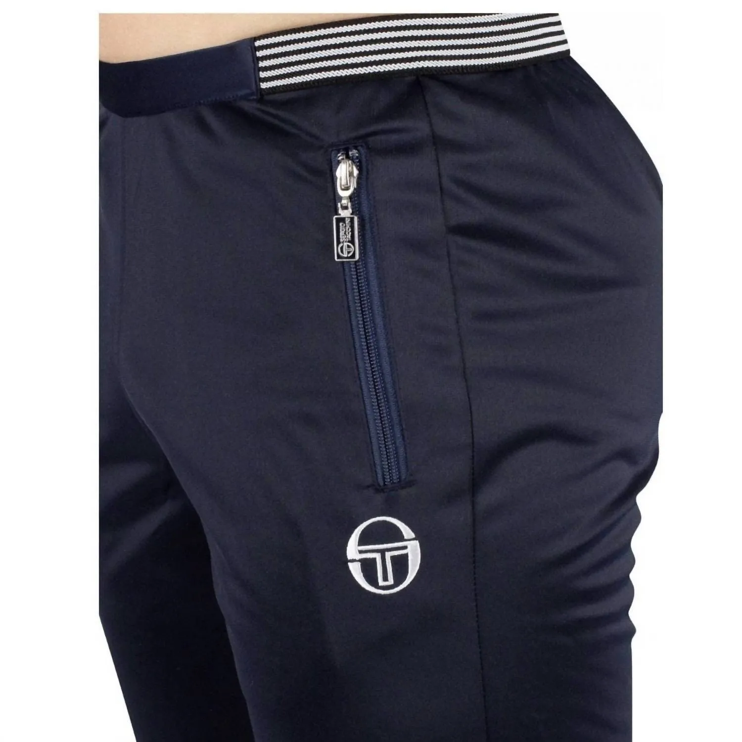 Deuce Hose in Marineblau/Weiß