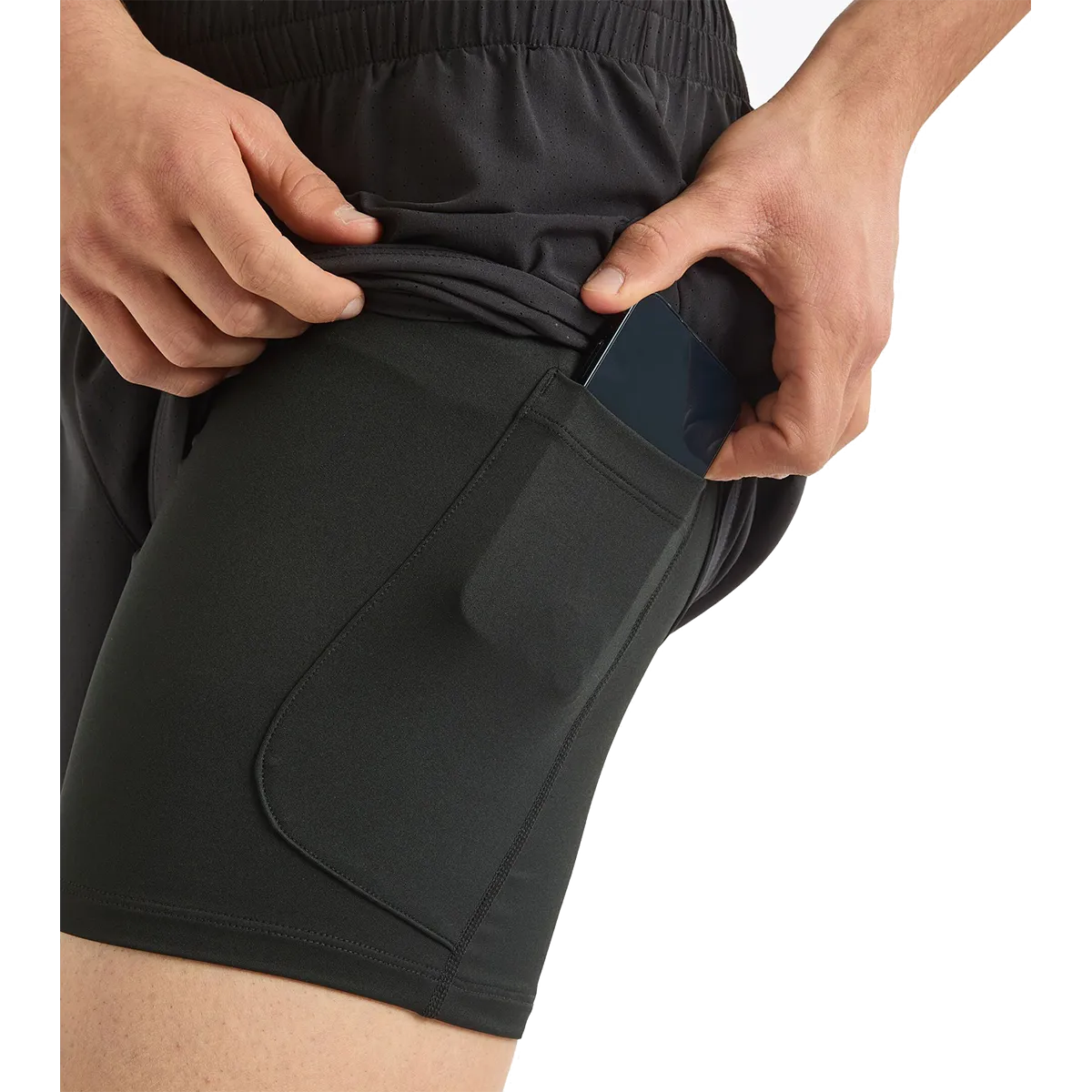 Diadora Shorts 2in1 5'' Lauf-Crew