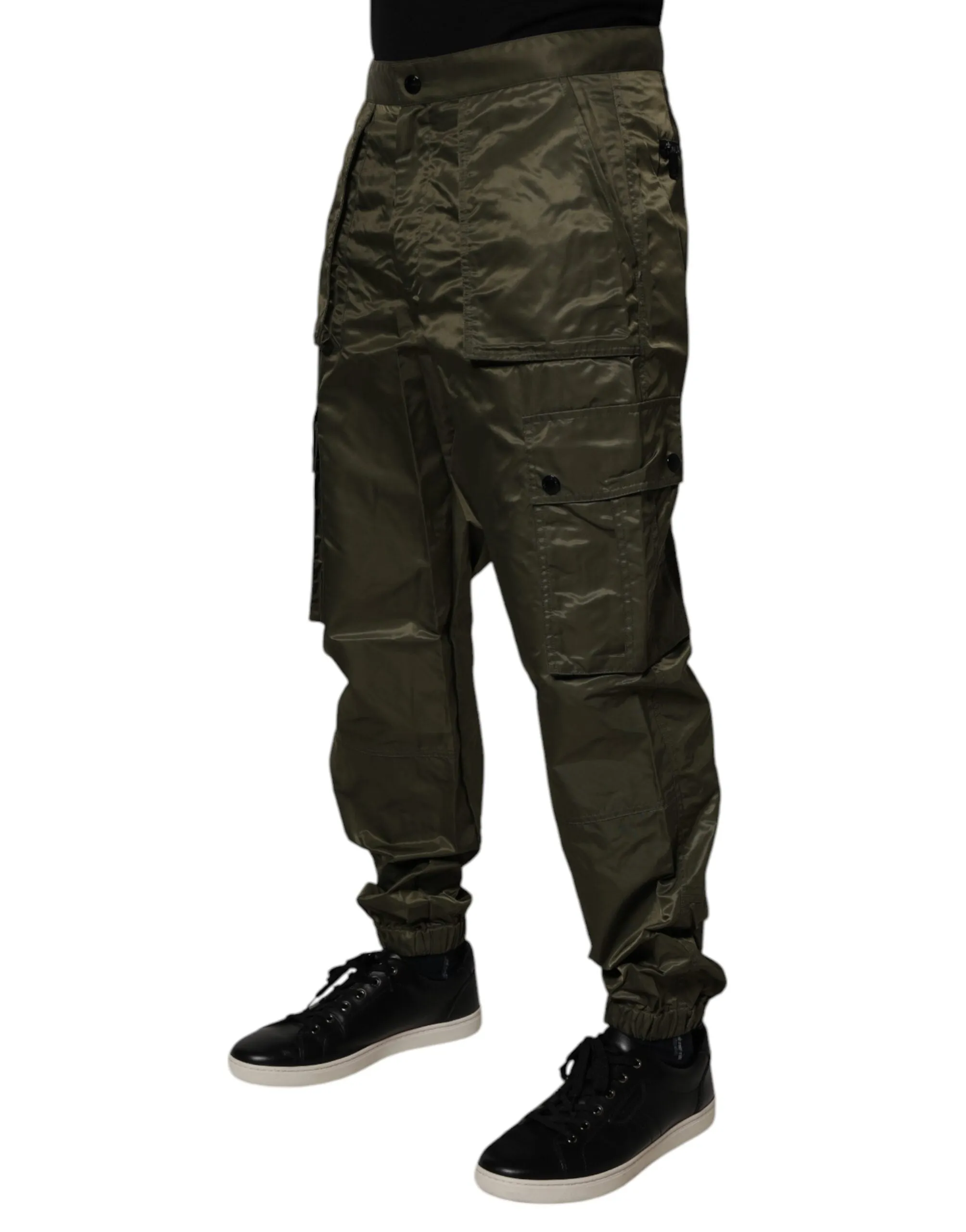 Dolce & Gabbana Nylon Cargo Herrenhose