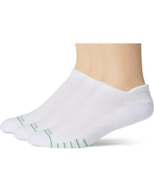 Eurosock Ace Silver Socken Unisex Klein Weiß Dehnbar No Show (3er-Pack) ERK420