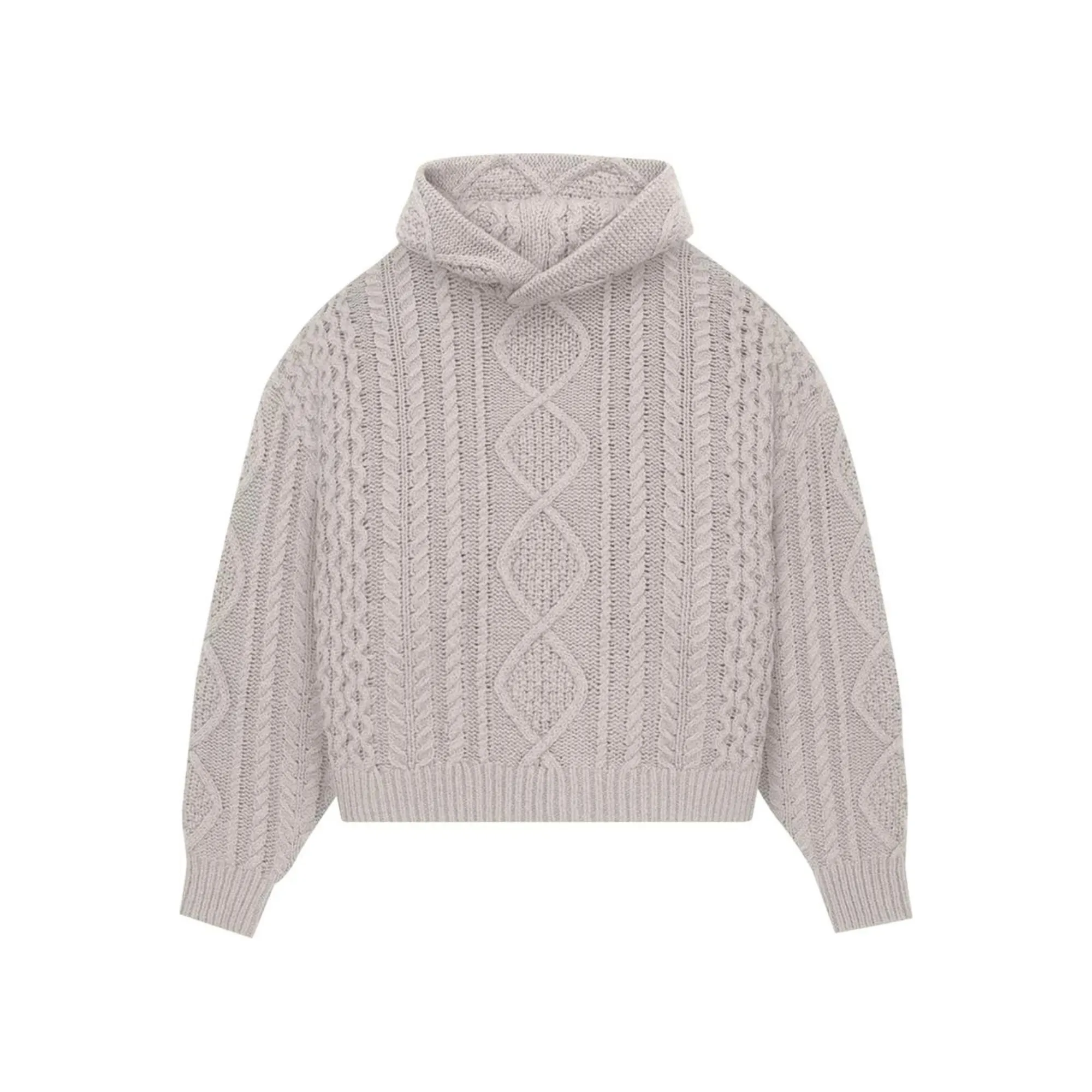 Fear of God Essentials Cable Strick Kapuzenpullover 