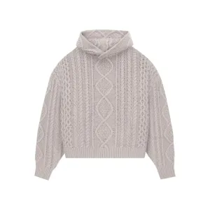Fear of God Essentials Cable Strick Kapuzenpullover 