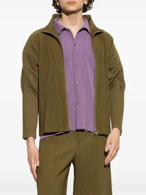 HOMME PLISSE ISSEY MIYAKE - Herren Farbige Plissee-Jacke Bekleidung_homme-plisse-iss
