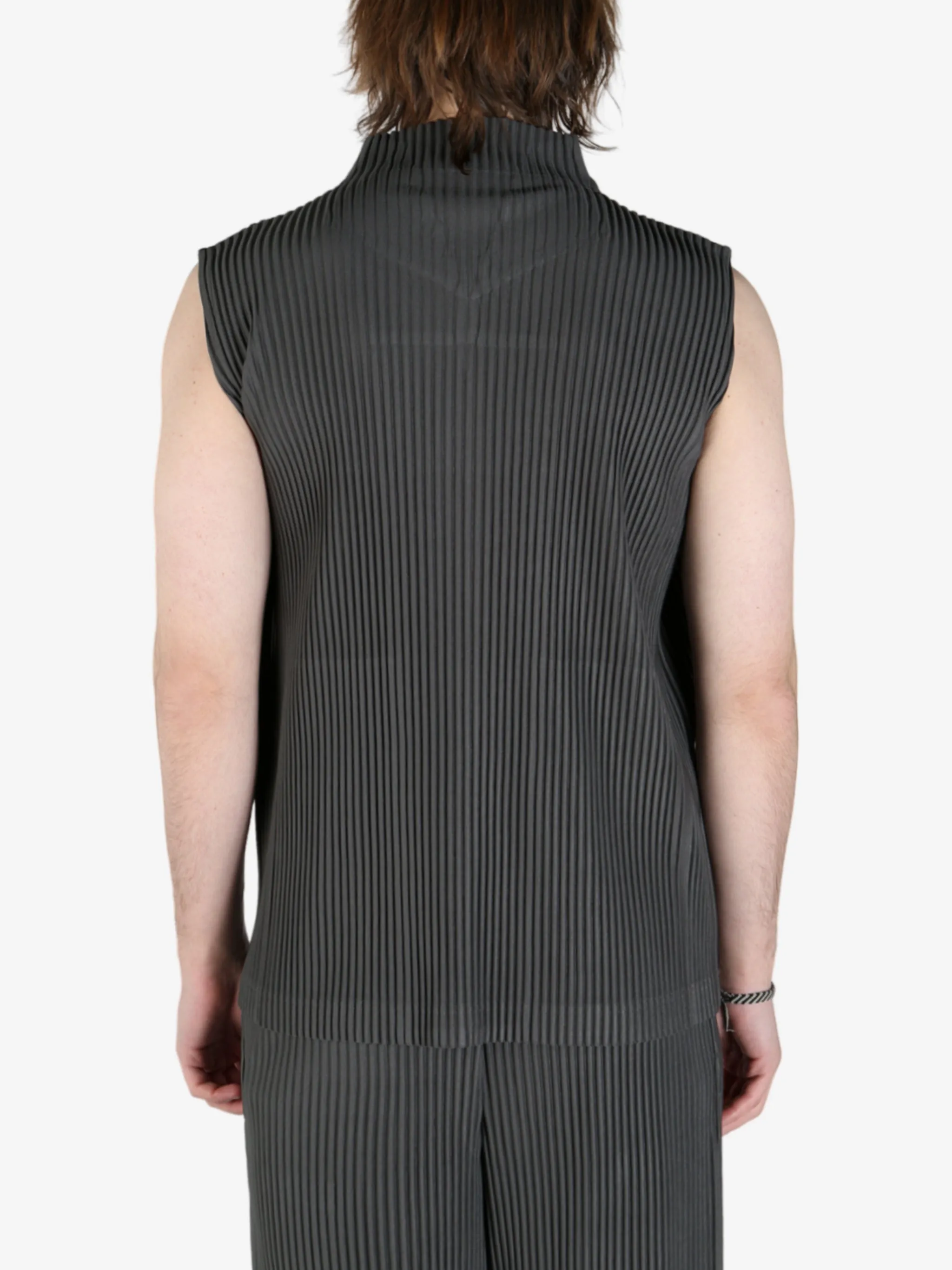 HOMME PLISSE ISSEY MIYAKE - Herren Mc März Weste Kleidung_homme-plisse-iss