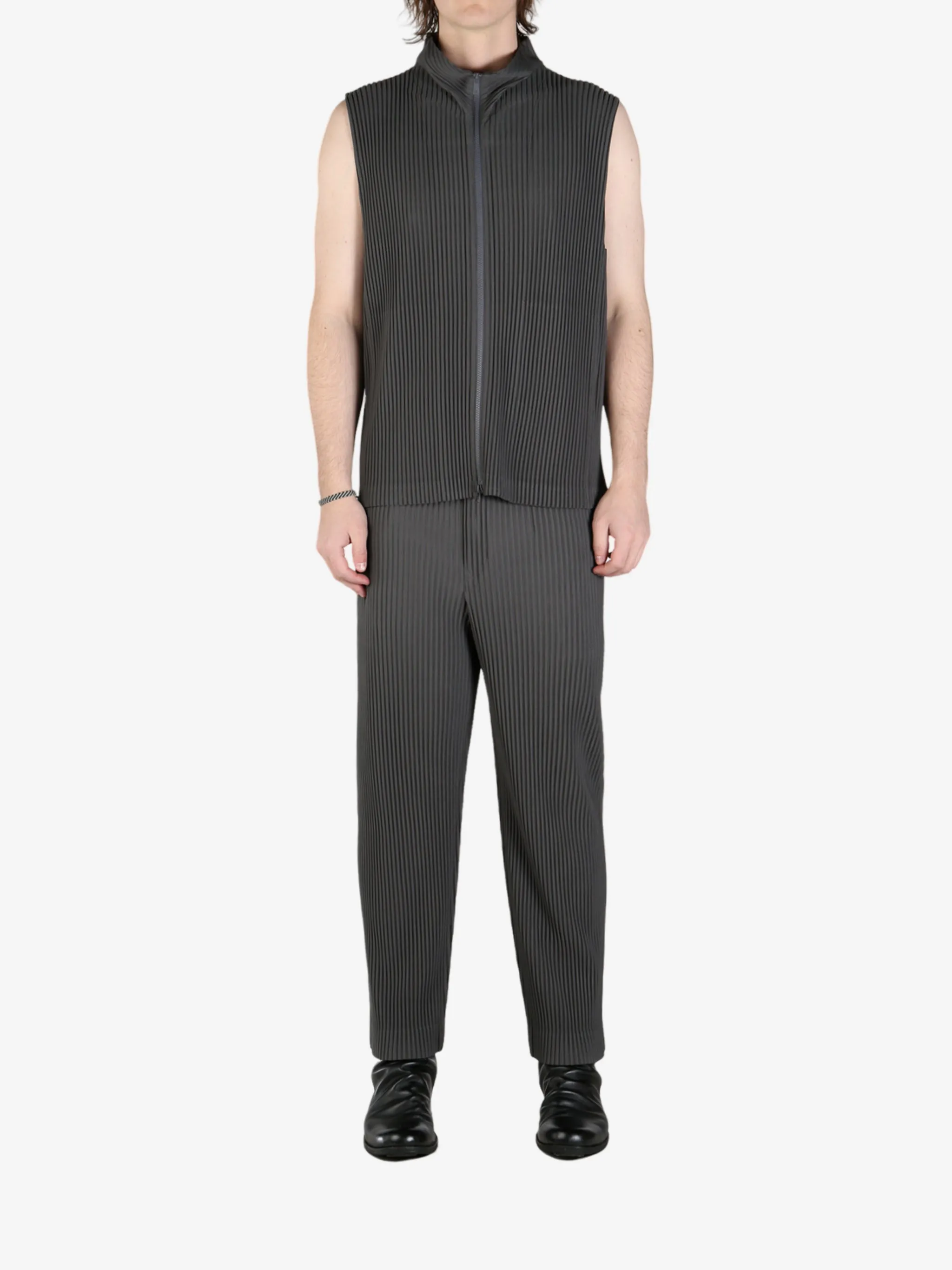 HOMME PLISSE ISSEY MIYAKE - Herren Mc März Weste Kleidung_homme-plisse-iss