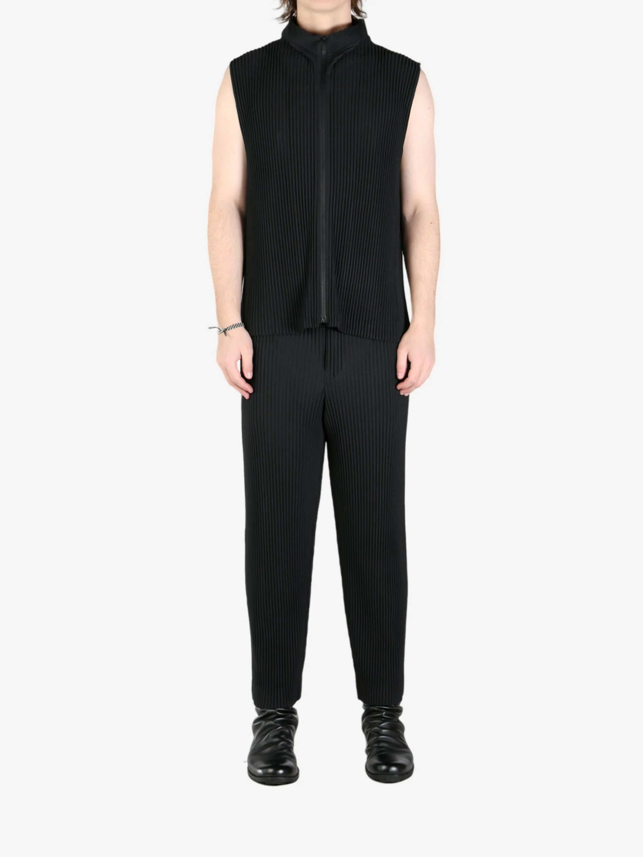 HOMME PLISSE ISSEY MIYAKE - Herren Mc März Weste Kleidung_homme-plisse-iss