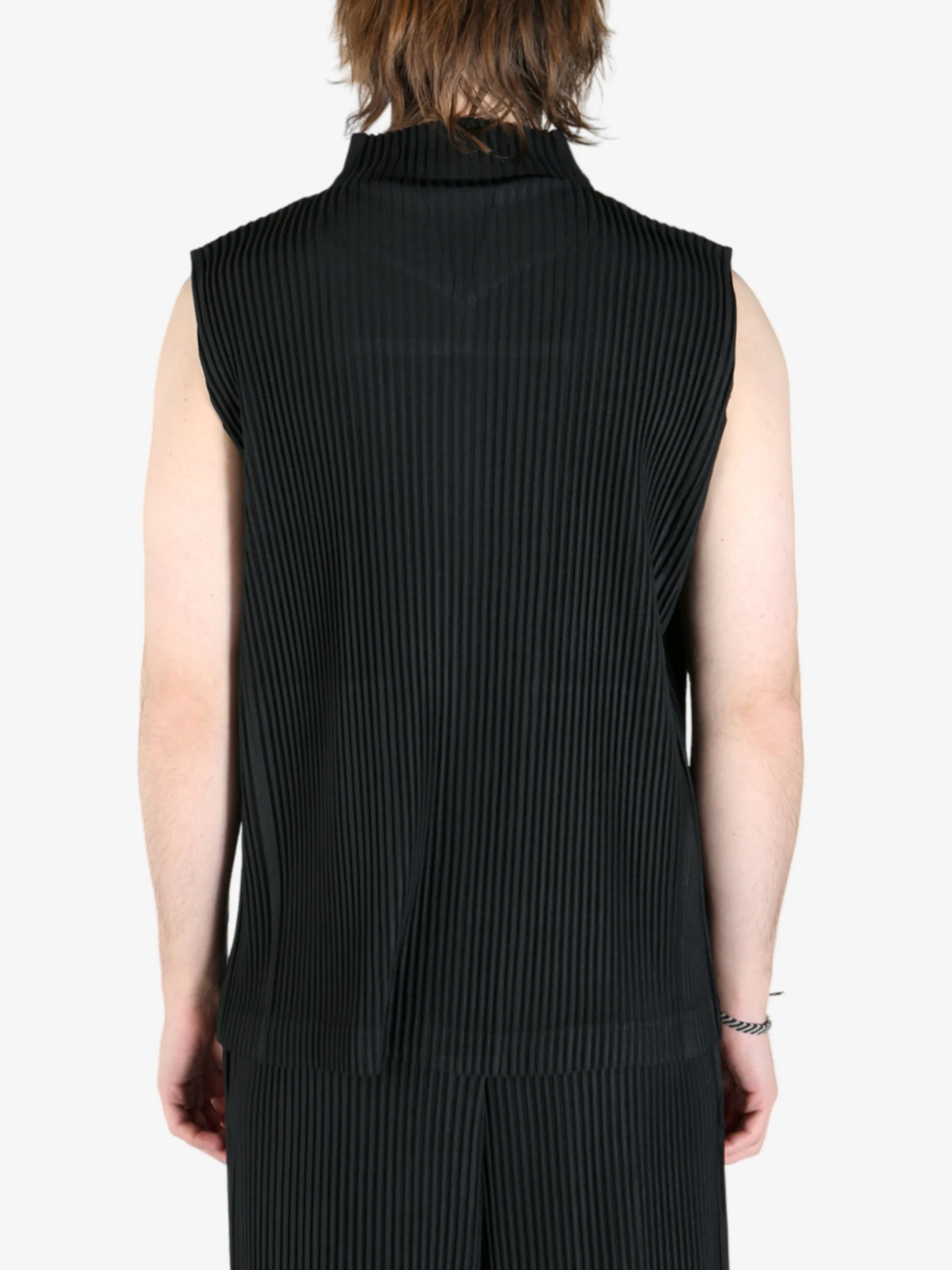 HOMME PLISSE ISSEY MIYAKE - Herren Mc März Weste Kleidung_homme-plisse-iss