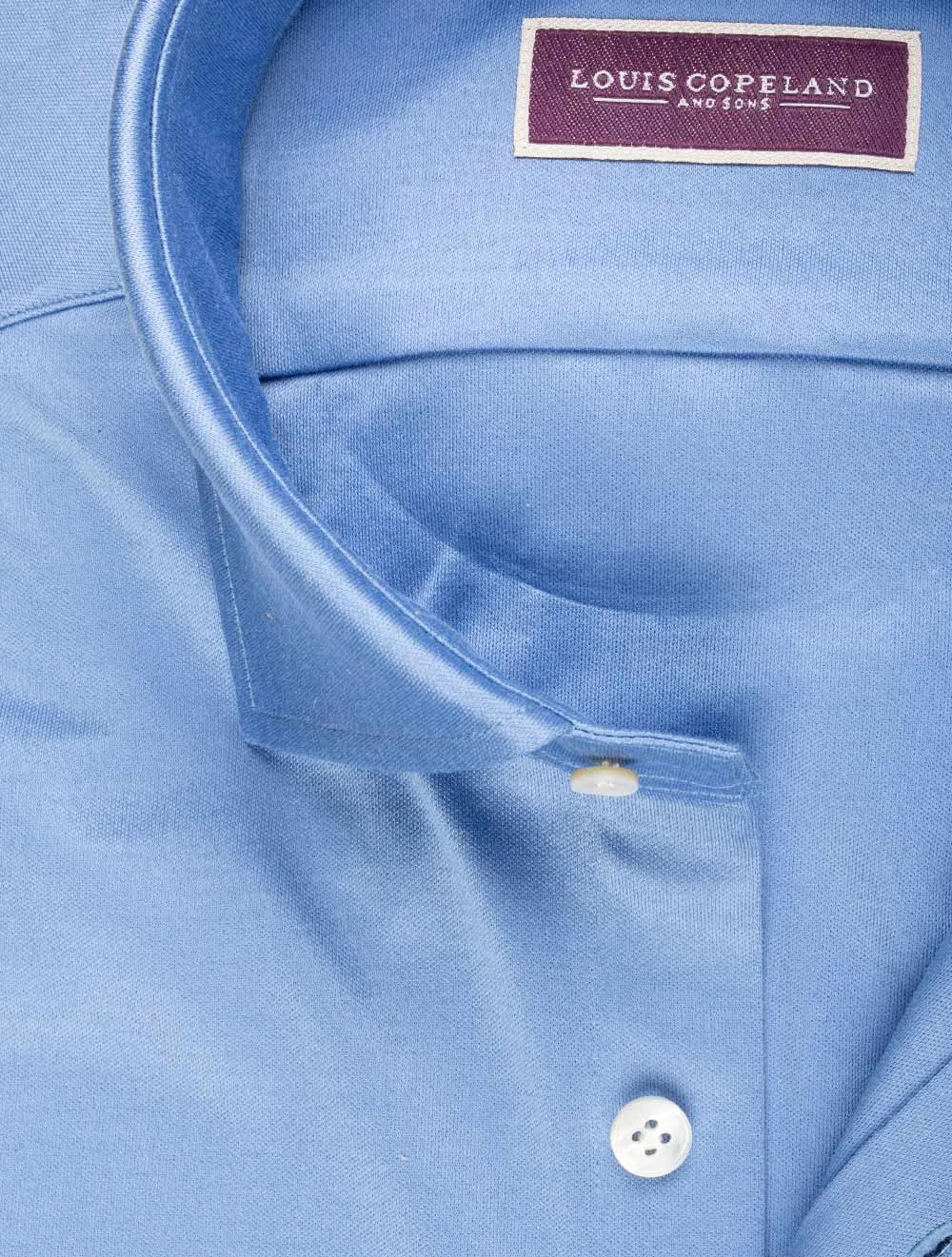 Jersey-Shirt Blau
