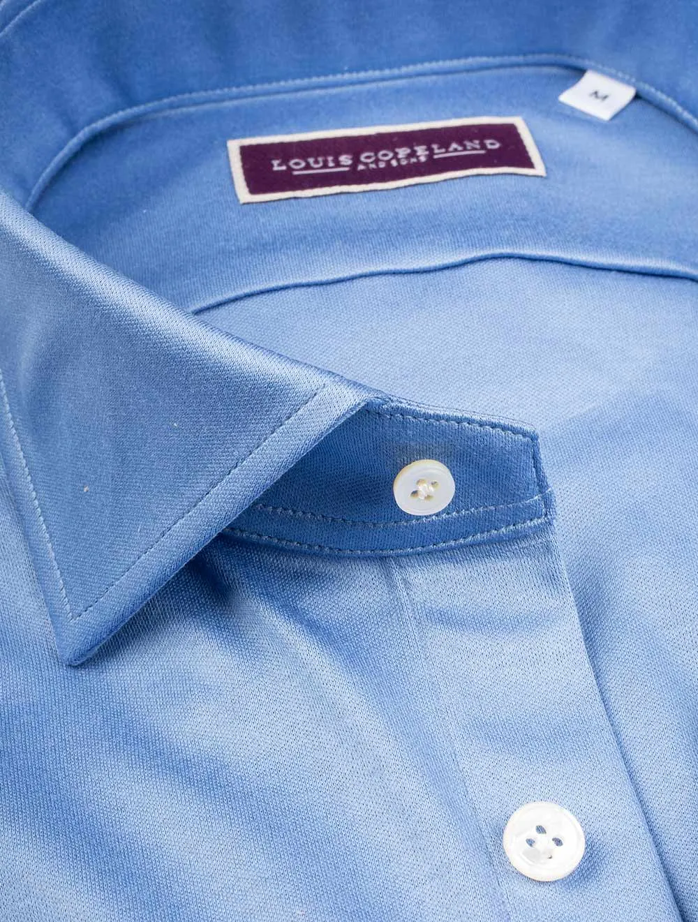 Jersey-Shirt Blau