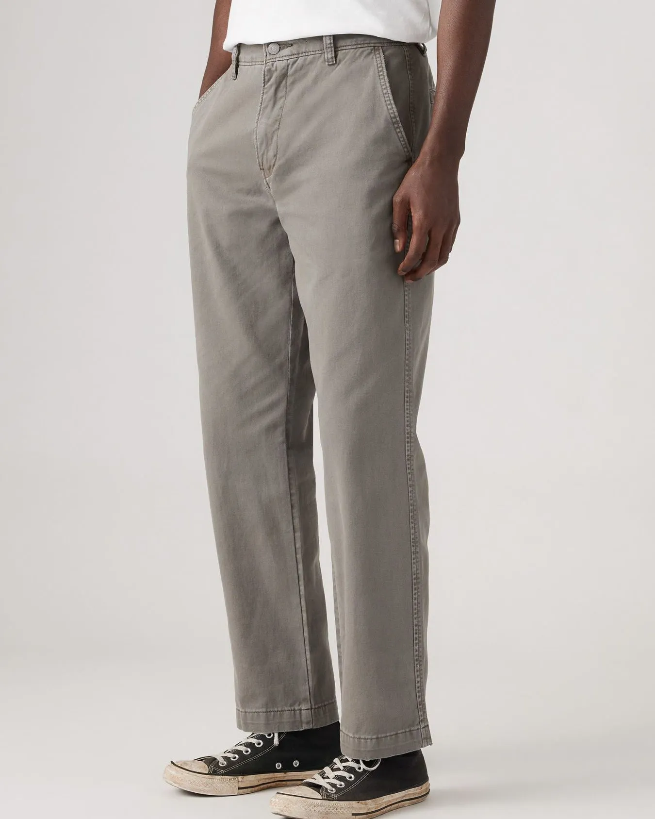 Levi's® XX Chino Authentic Straight Herren Chinos - Zinn Grau Weich GD