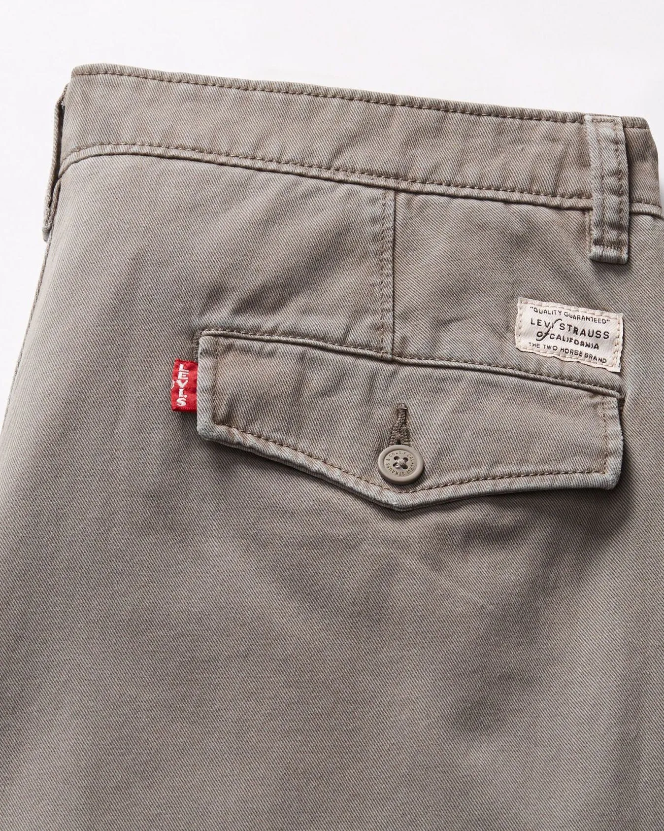 Levi's® XX Chino Authentic Straight Herren Chinos - Zinn Grau Weich GD