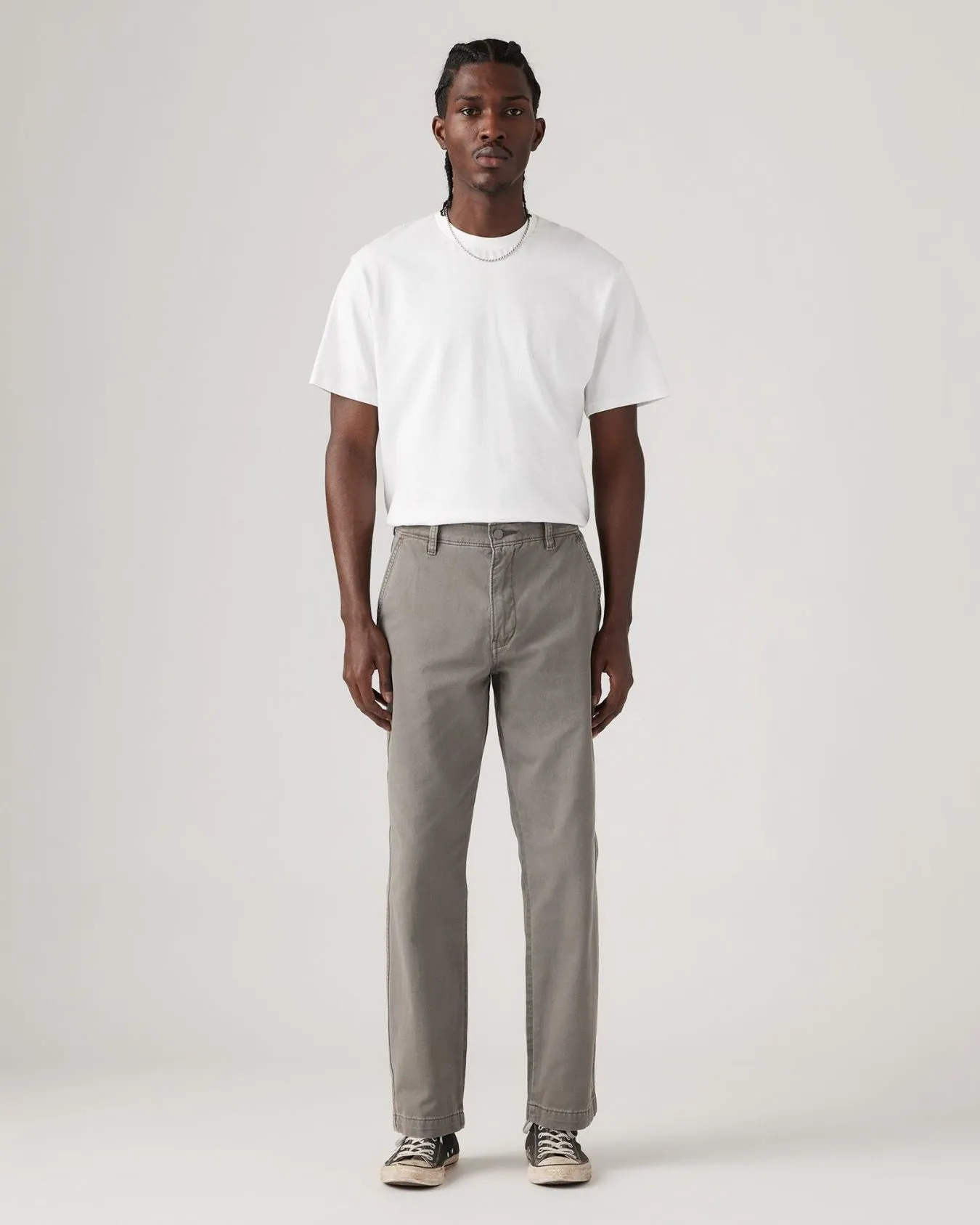 Levi's® XX Chino Authentic Straight Herren Chinos - Zinn Grau Weich GD