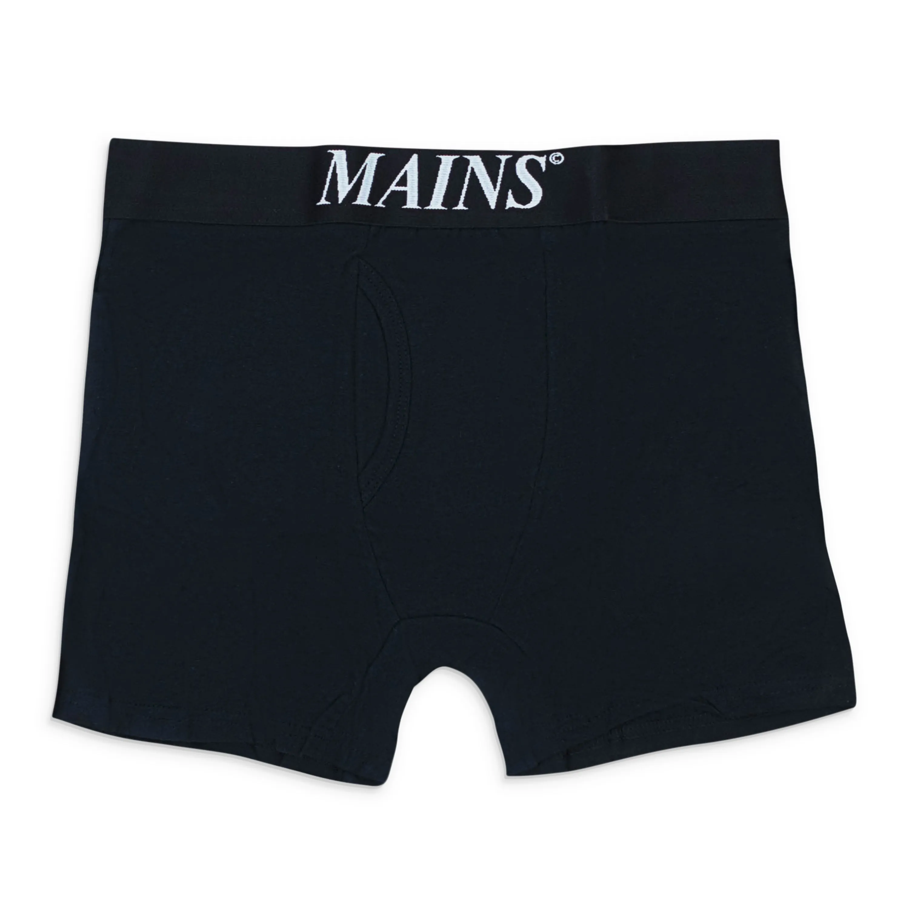 LOGO SCHWARZ WEISS BOXER