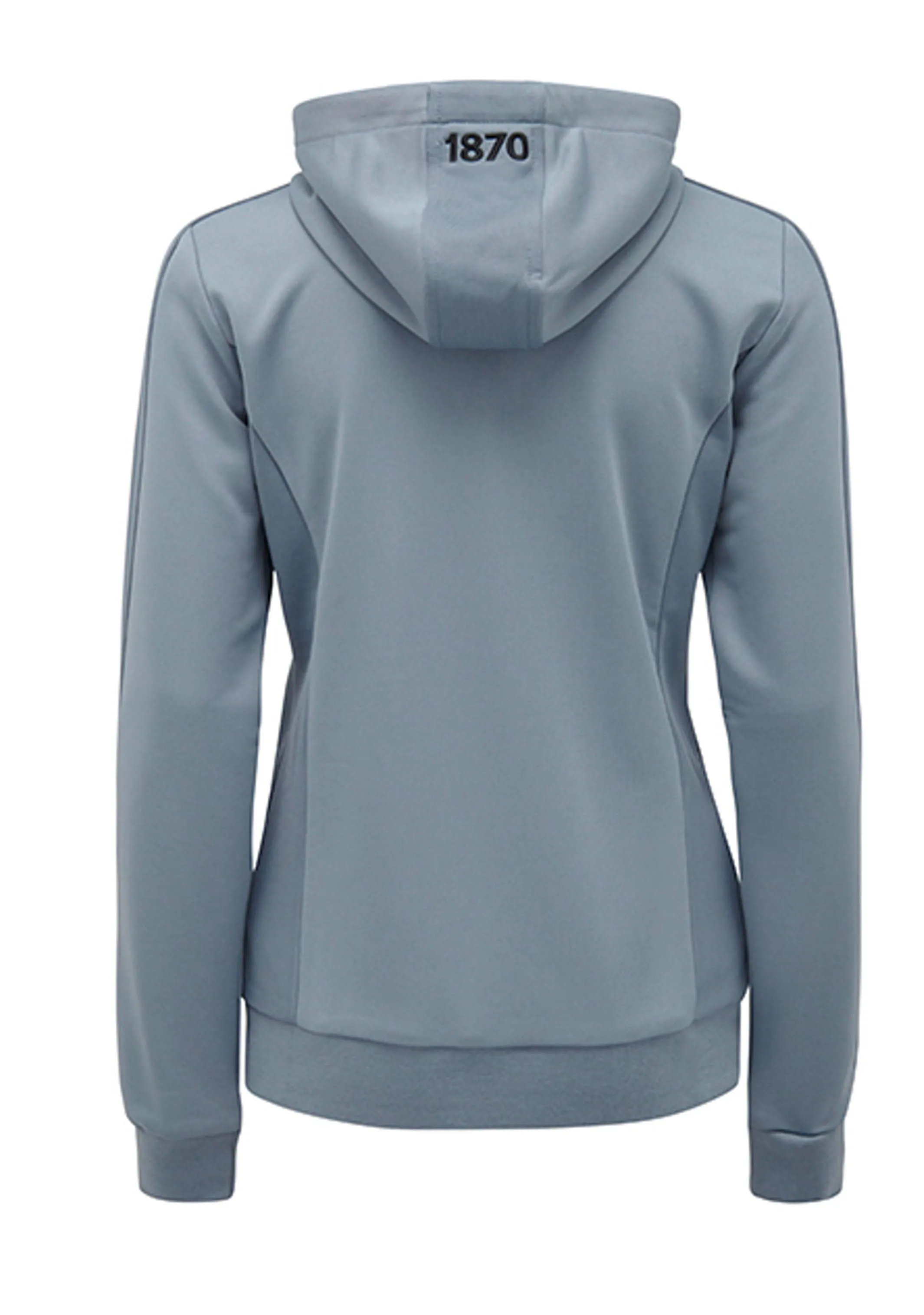 Macron Port Adelaide M21 Reise-Damen Kapuzenpullover mit Polydiag-Muster <BR> 58542846