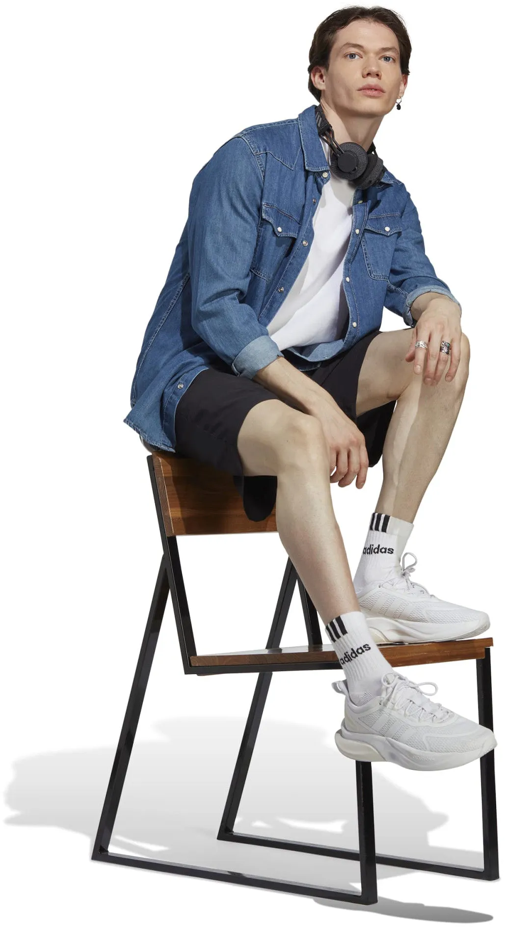 Herren AEROREADY Essentials Chelsea Shorts mit kleinem Logo